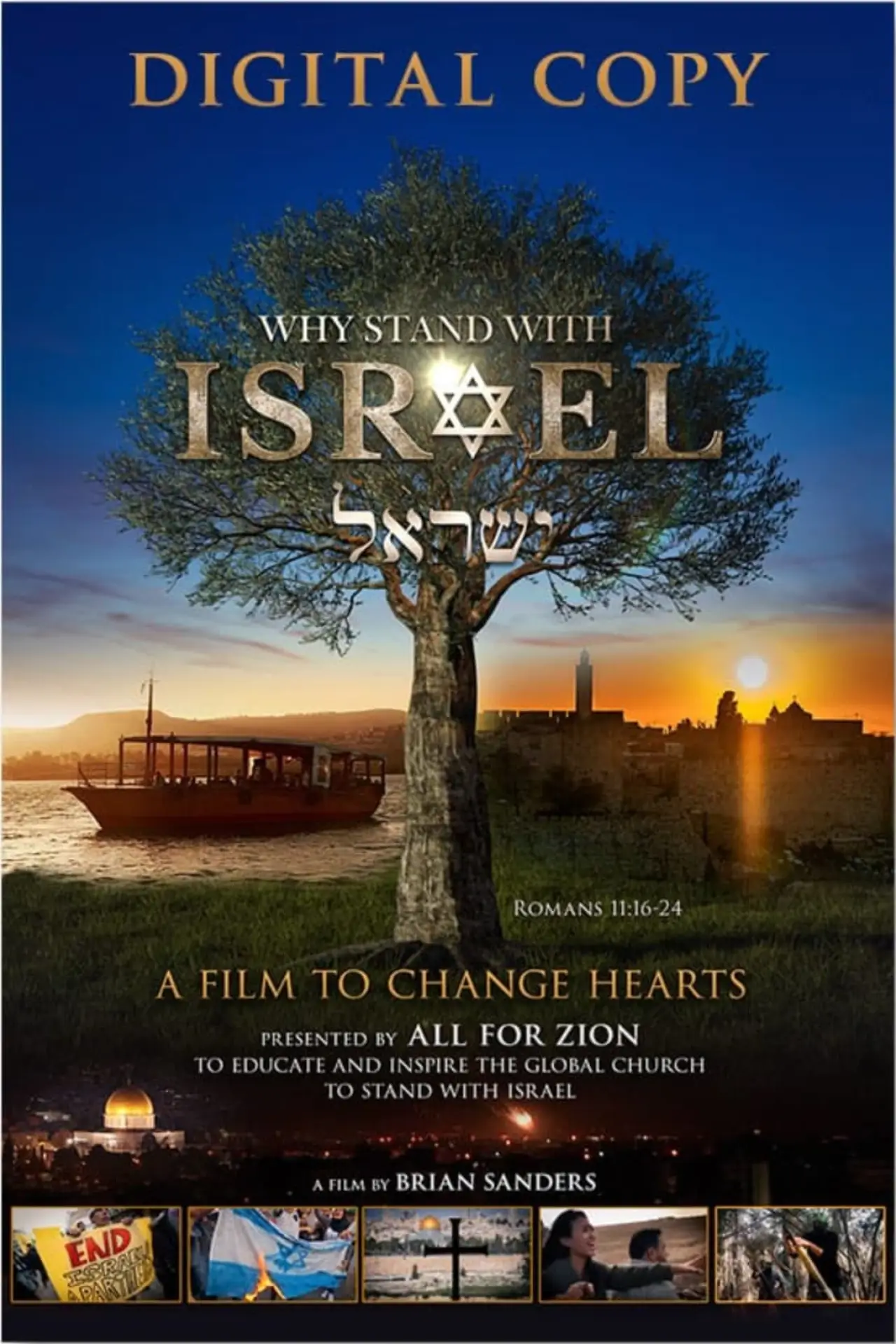 Movie poster "WHY STAND WITH ISRAEL"