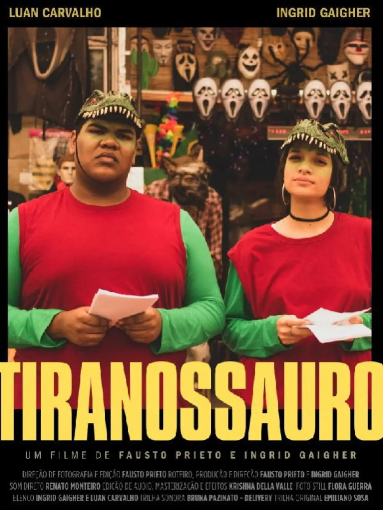 Movie poster "Tyrannosaurus"