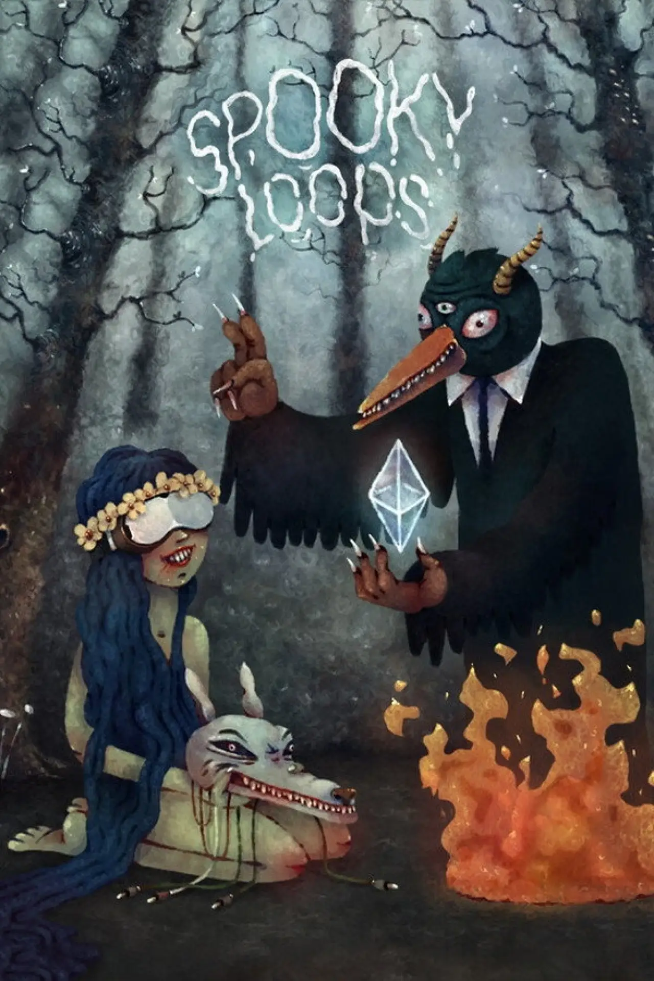 Movie poster "Spooky Loops"