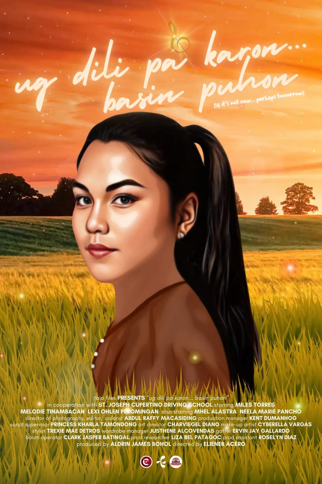 Movie poster "if it’s not now... perhaps tomorrow"