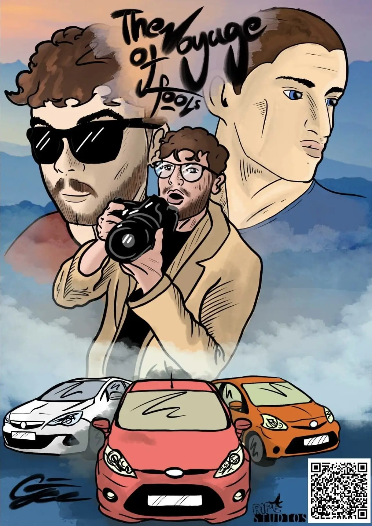 Movie poster "The Voyage of Fools"