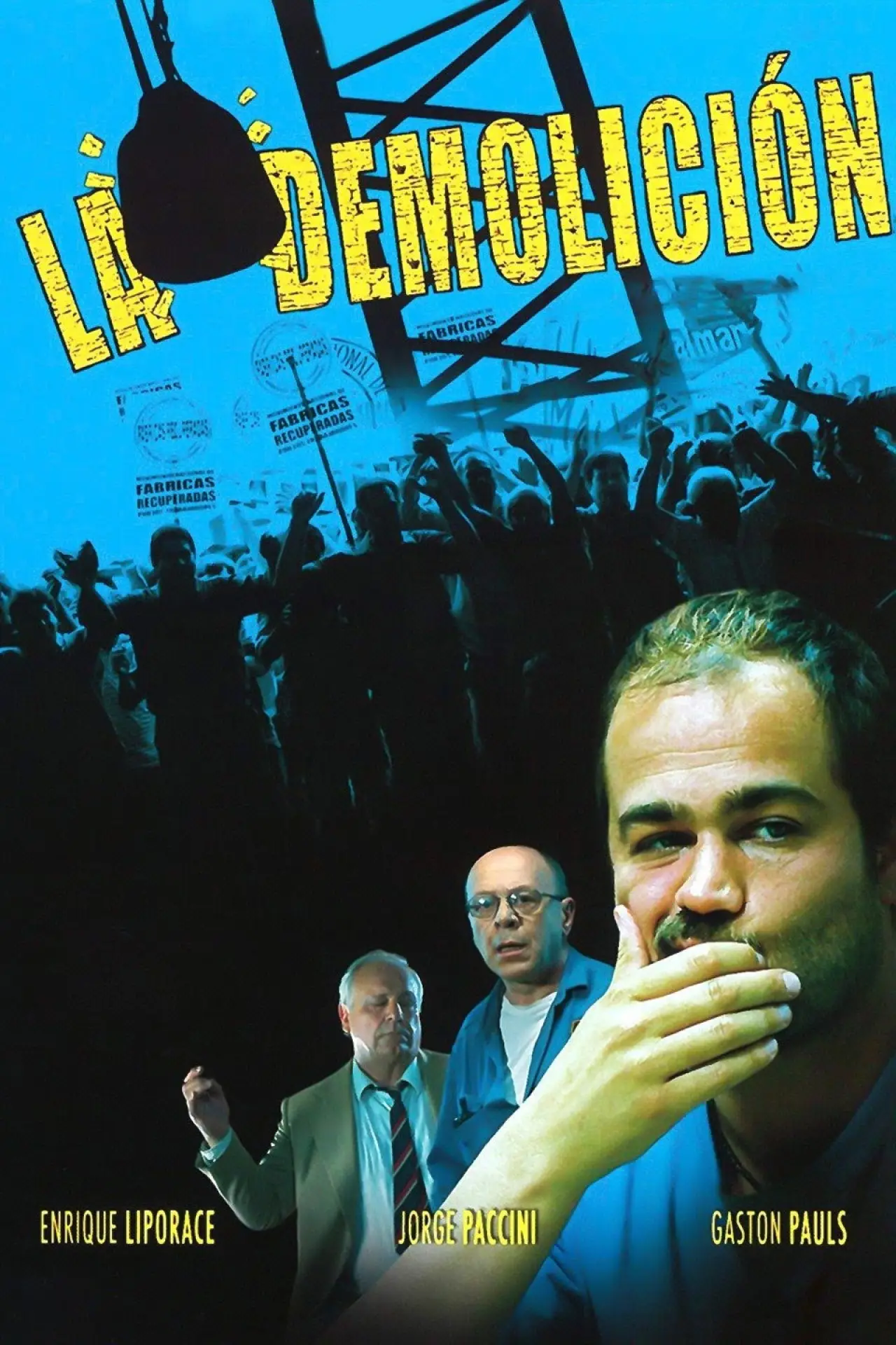 Movie poster "La demolición"