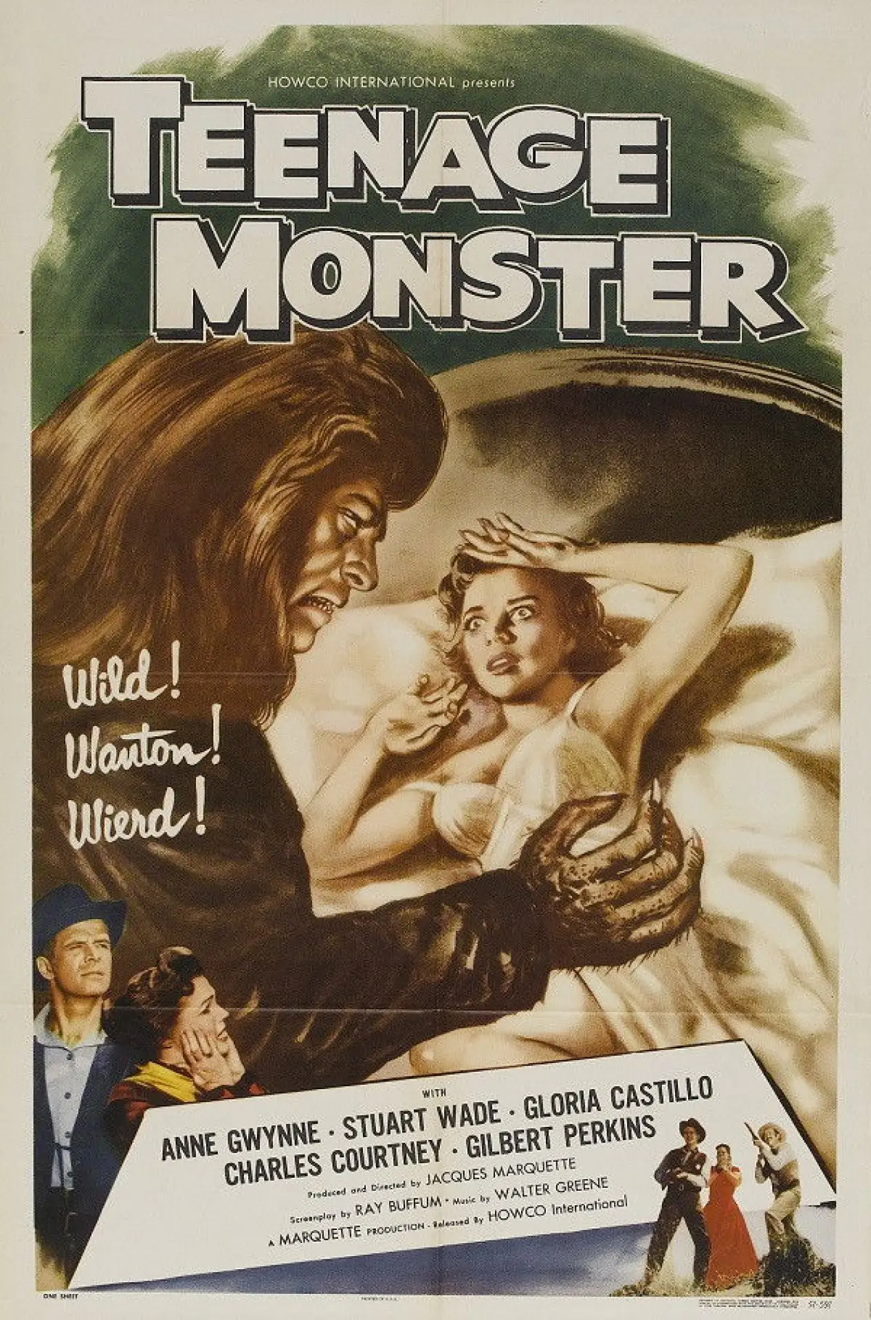Movie poster "Teenage Monster"