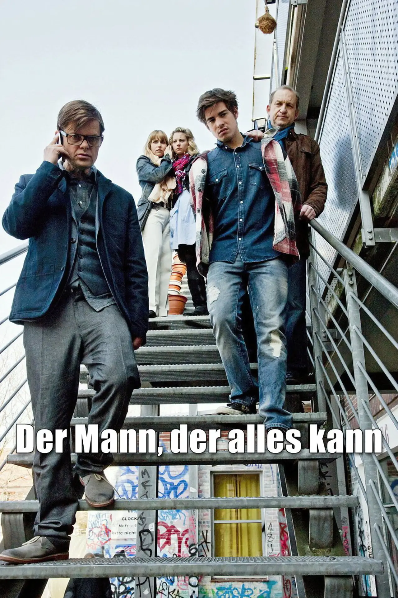 Movie poster "Der Mann, der alles kann"