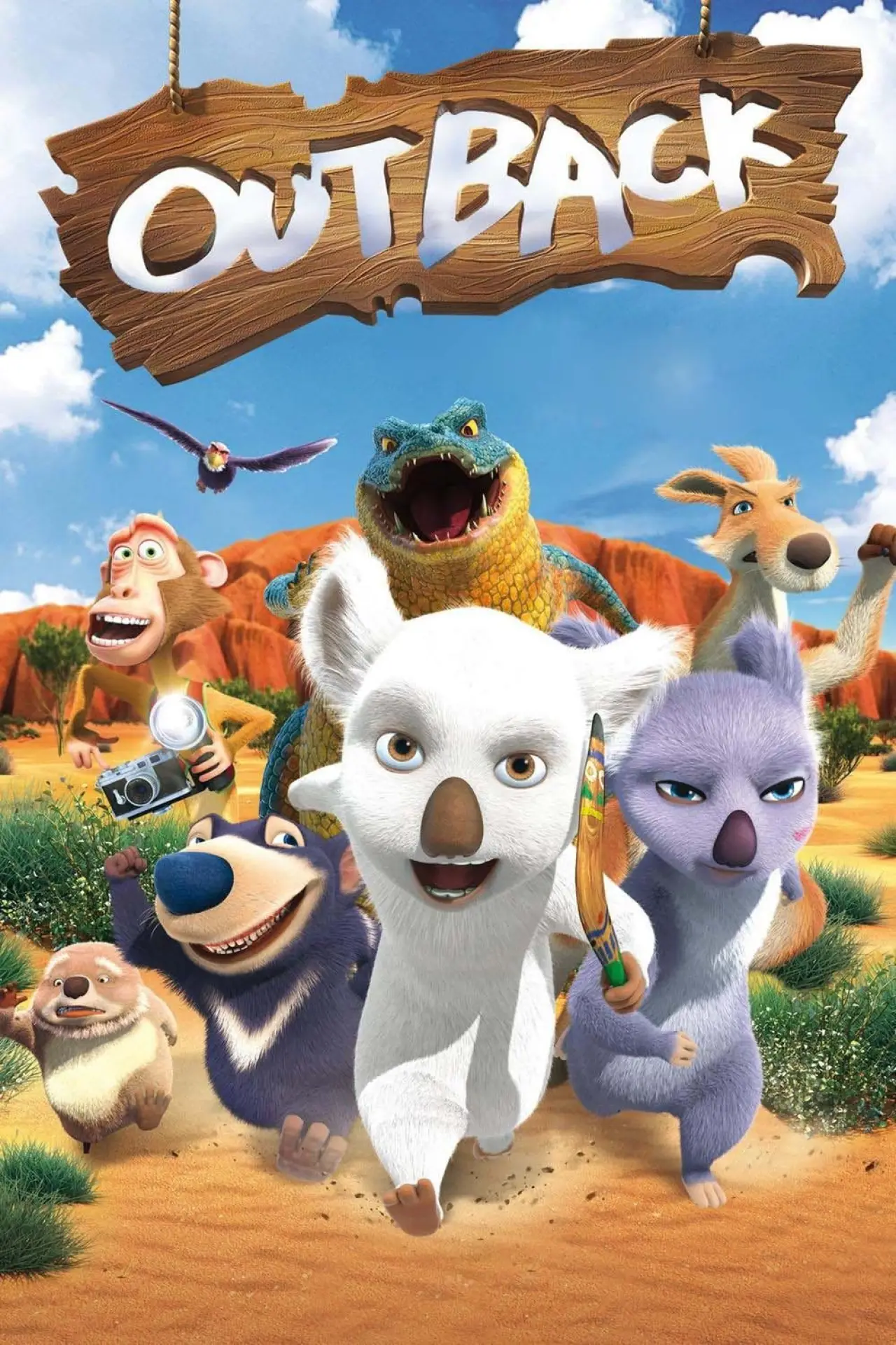 Movie poster "The Outback"
