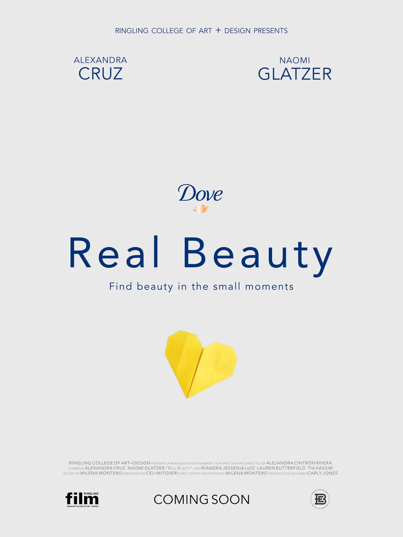 Movie poster "Real Beauty"