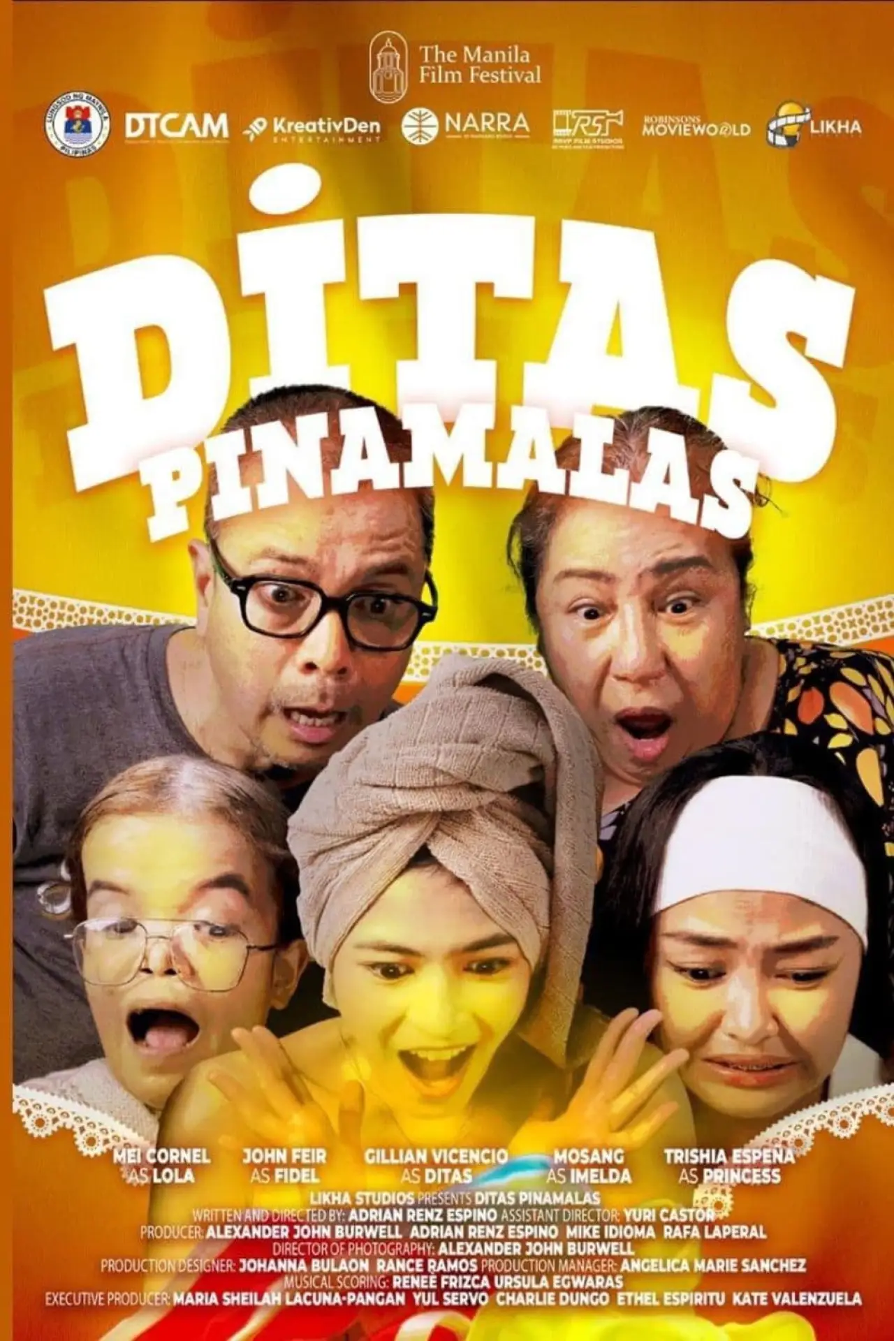 Movie poster "DITAS PINAMALAS"