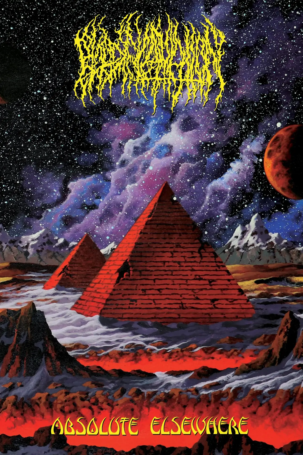 Movie poster "BLOOD INCANTATION - All Gates Open: In Search of Absolute Elsewhere"