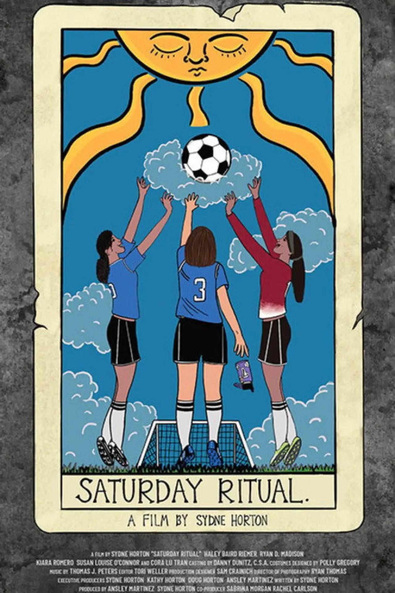 Movie poster "Saturday Ritual"