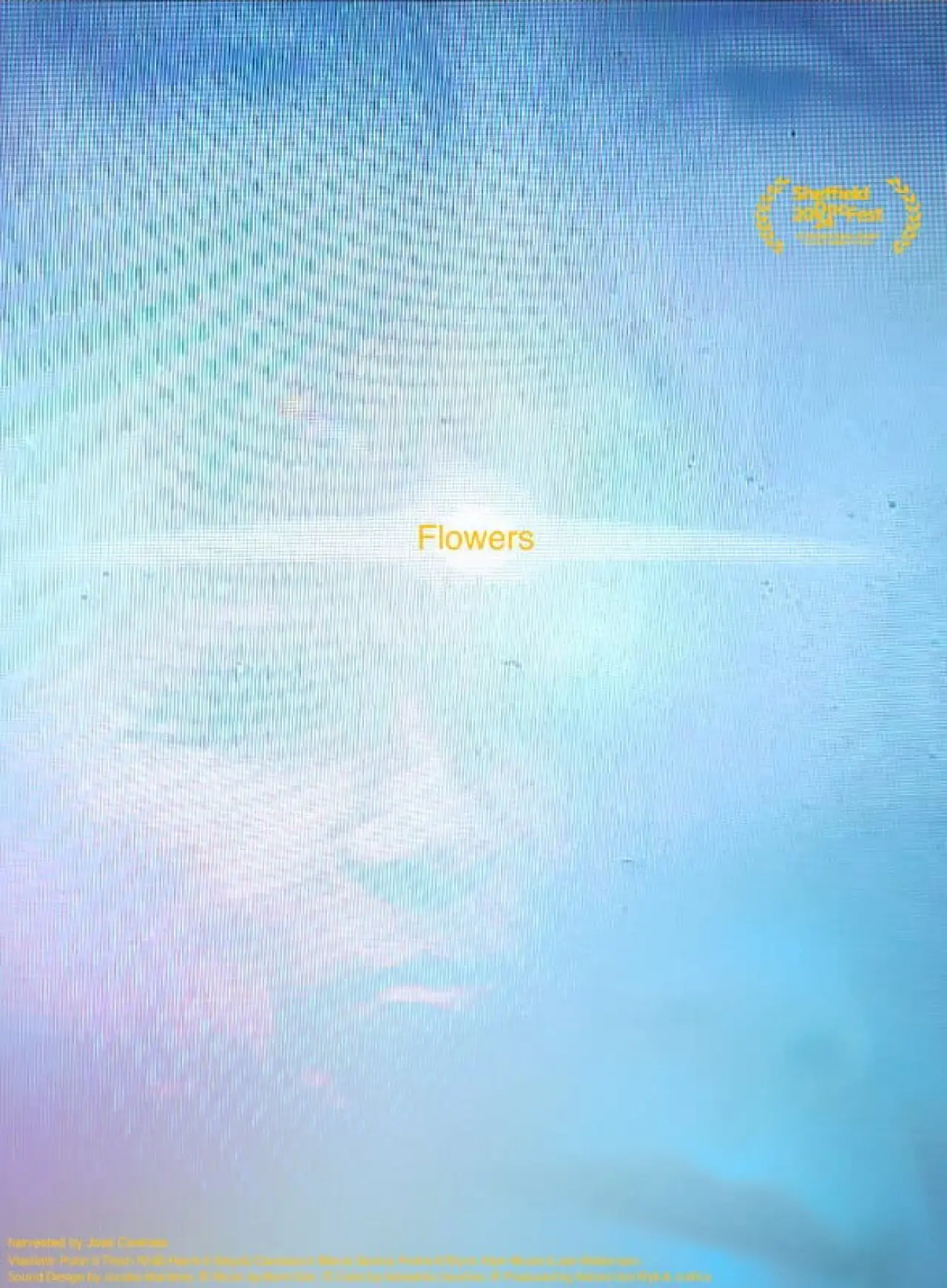 Movie poster "Flowers"