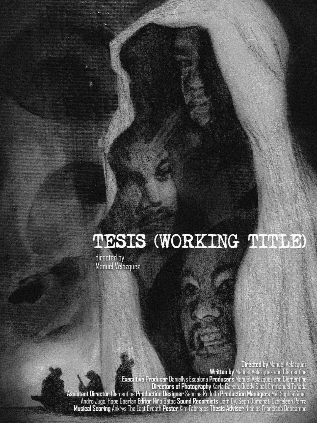 Movie poster "Tesis (Working Title)"