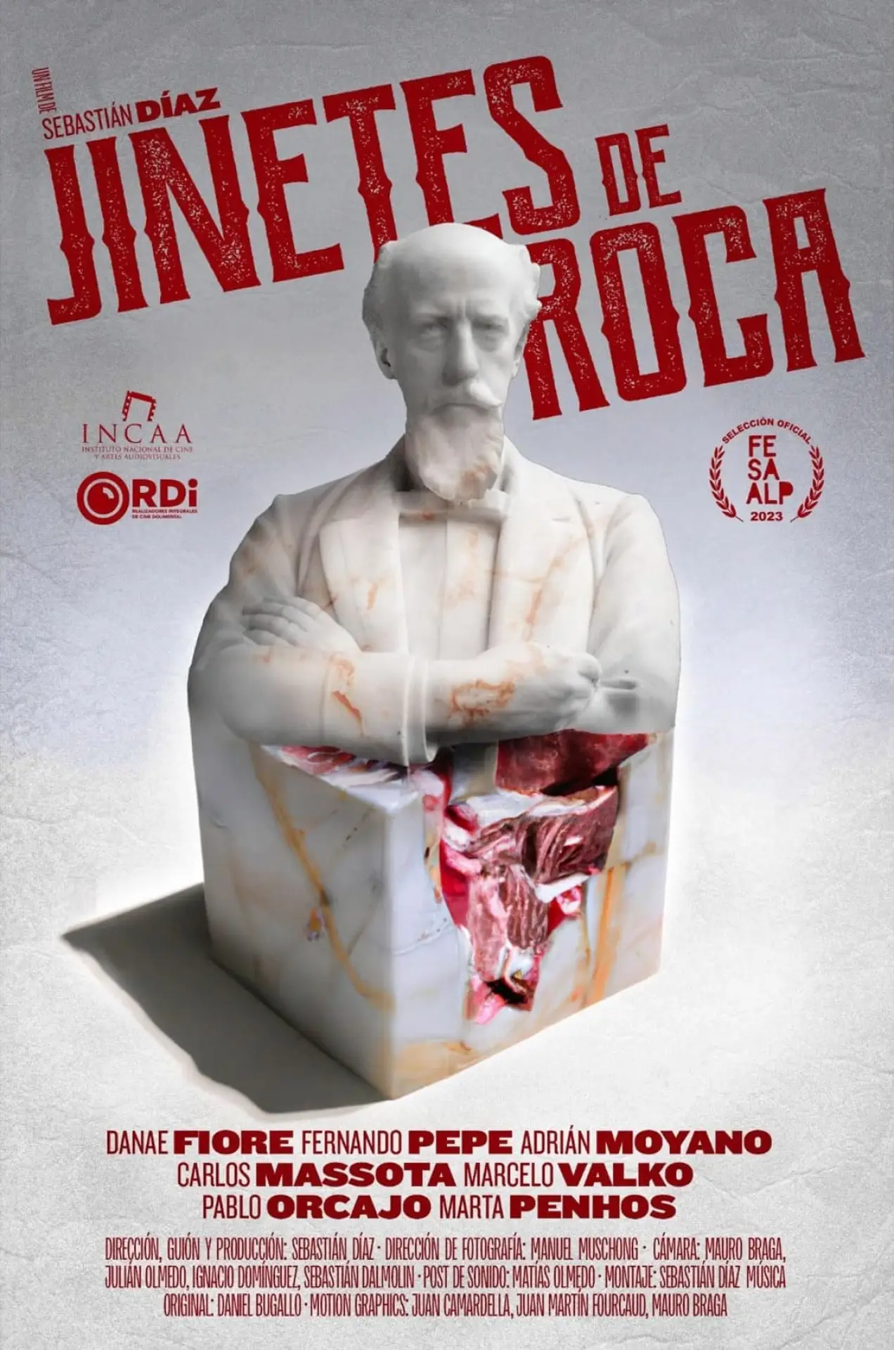 Movie poster "Jinetes de Roca"