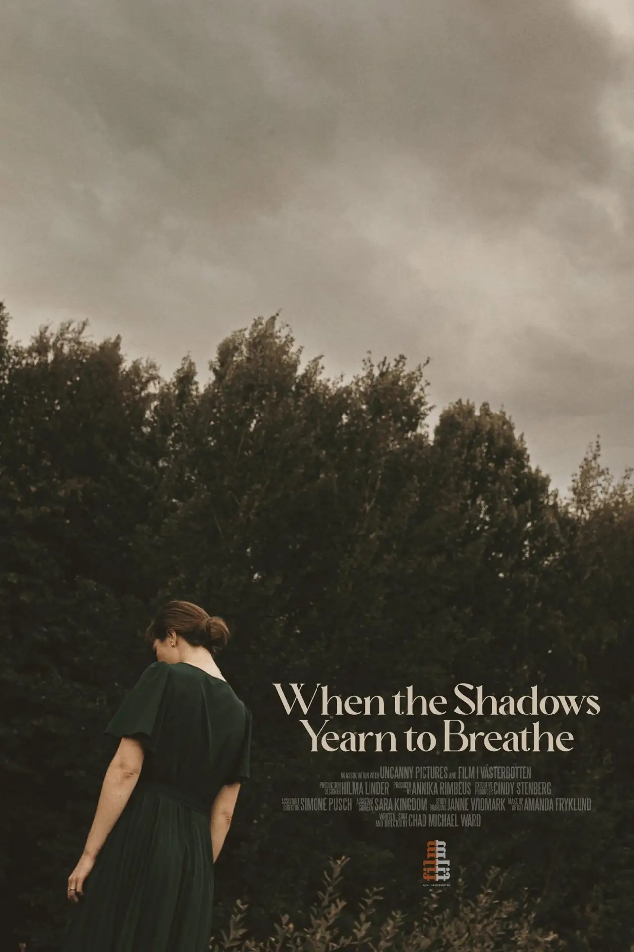 Movie poster "When the Shadows Yearn to Breathe"