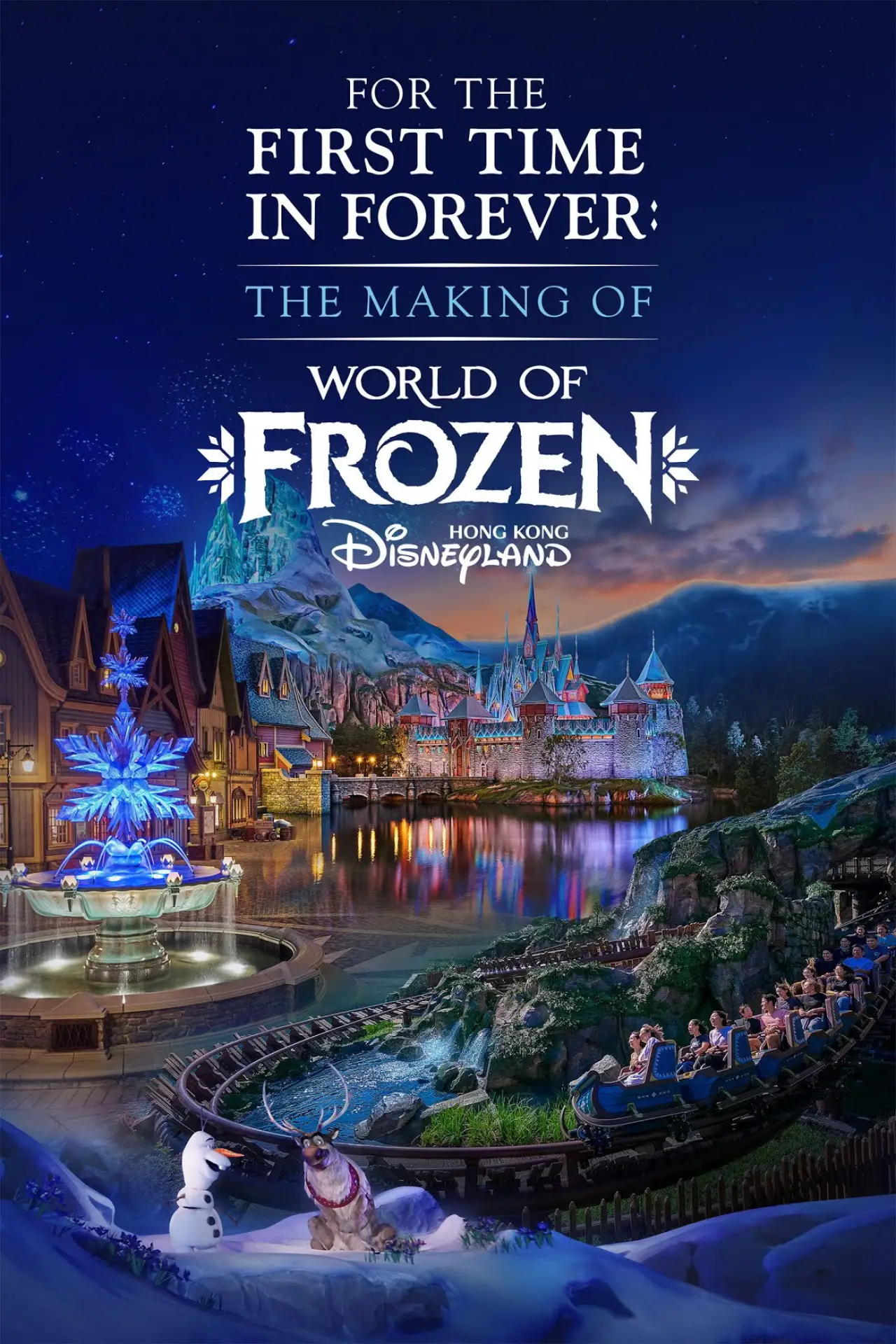 Movie poster "For the First Time in Forever: The Making of World of Frozen"