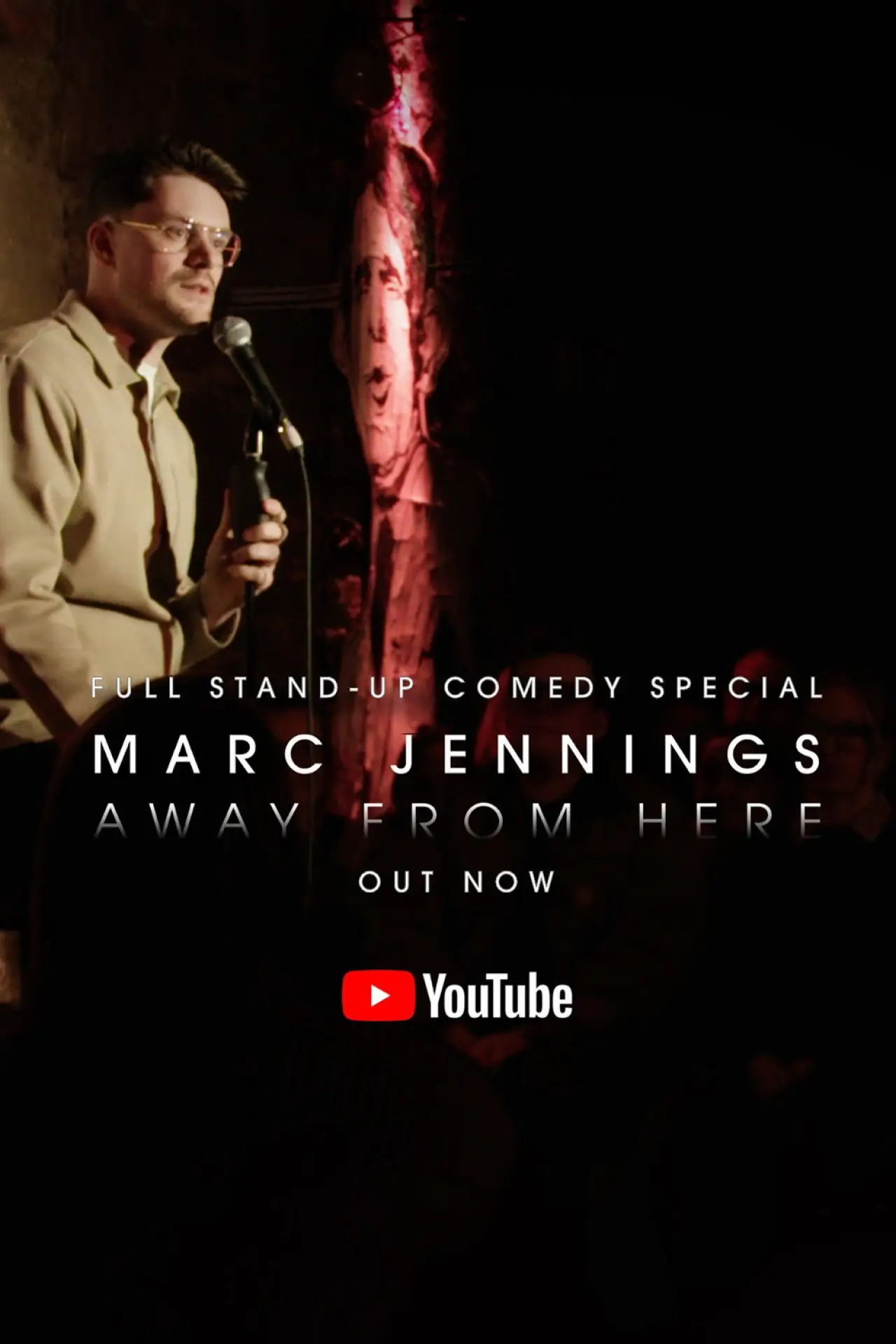 Movie poster "Marc Jennings: Away From Here"