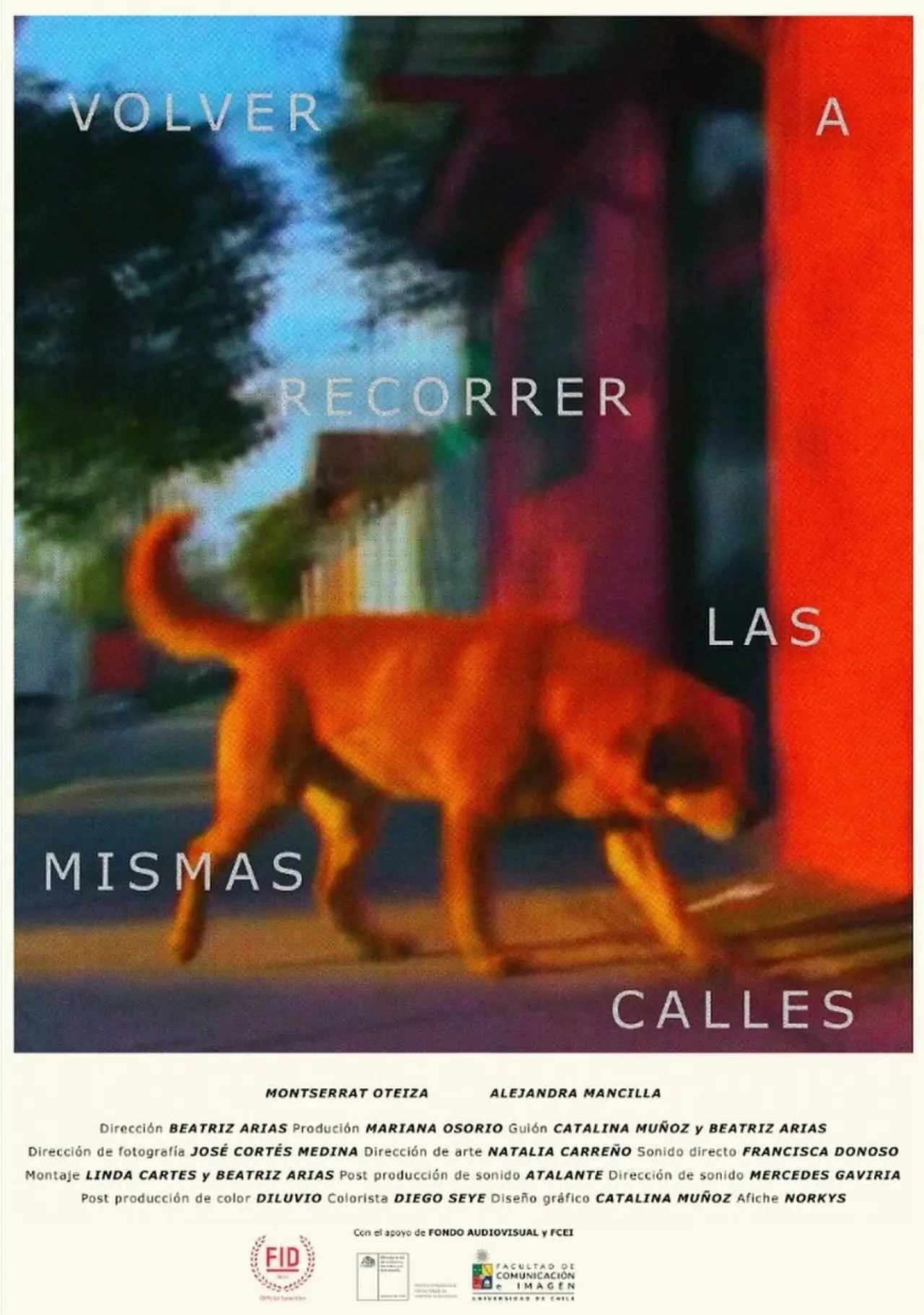 Movie poster "Retracing the Same Streets"
