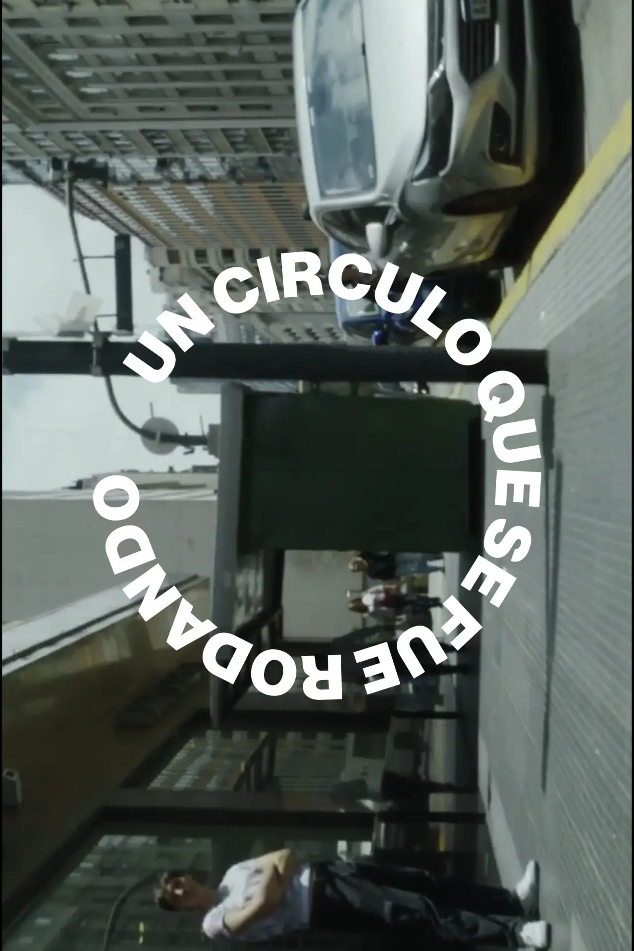 Movie poster "A Circle that Rolled Away"