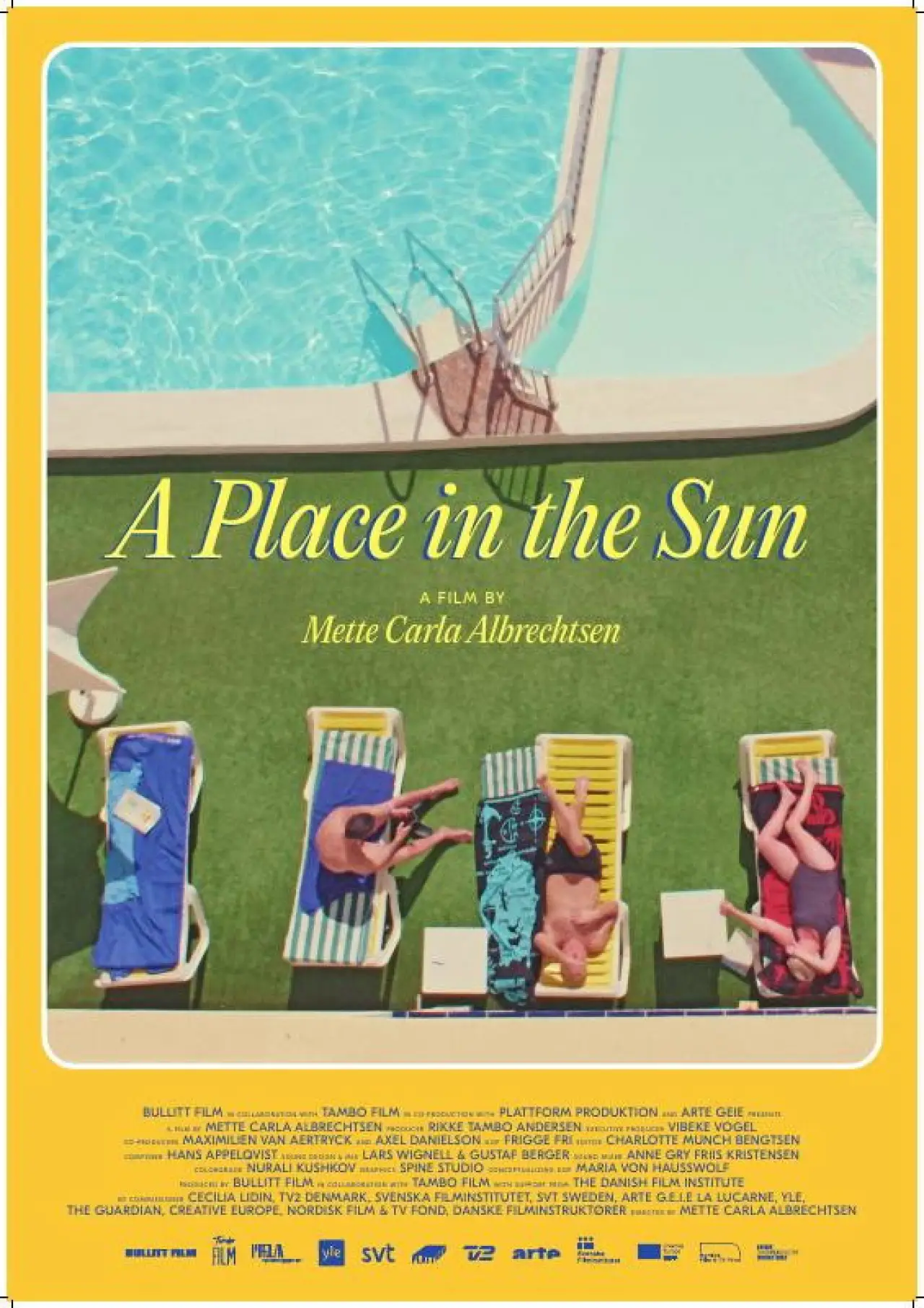 Movie poster "En plads i solen"