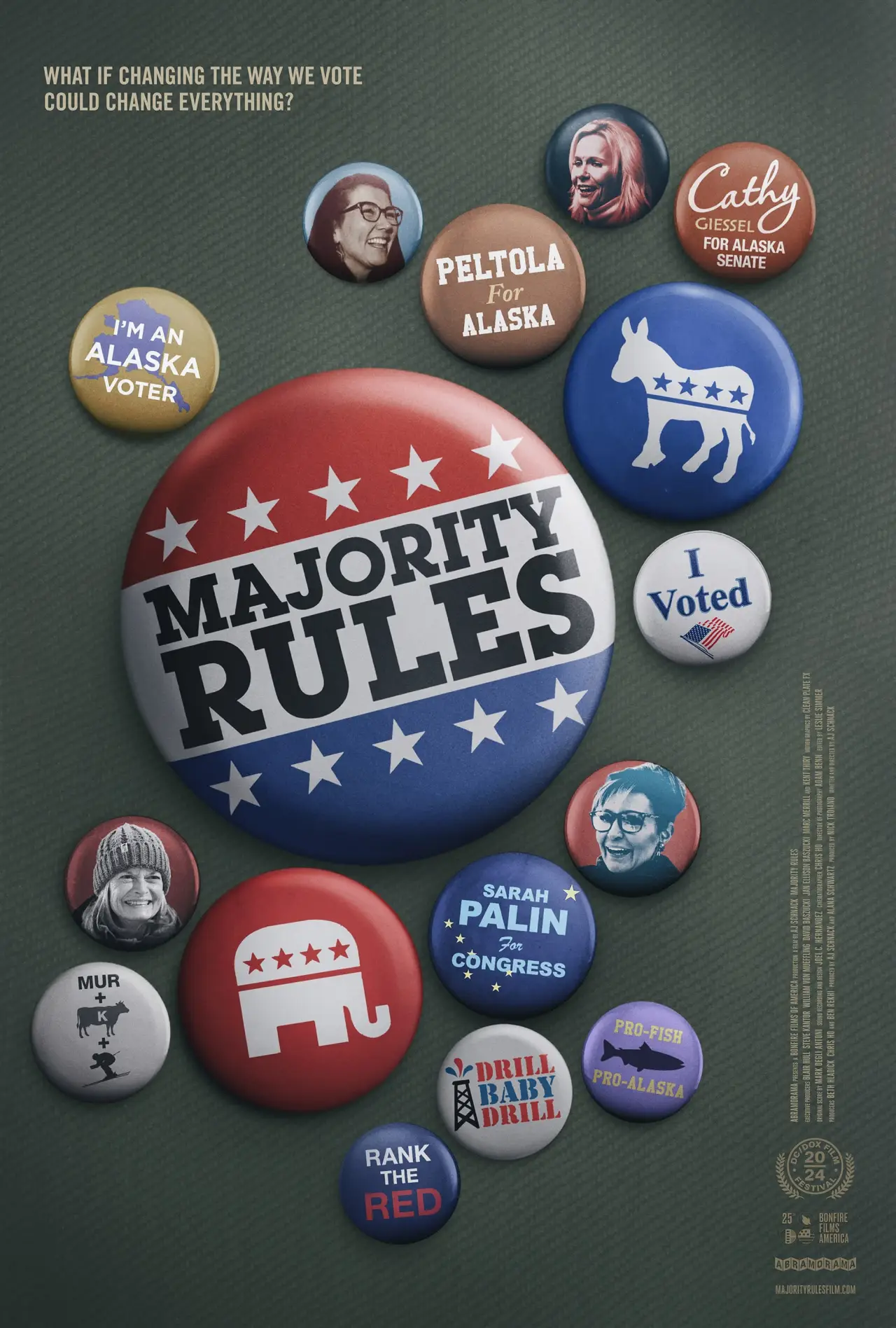 Movie poster "Majority Rules"