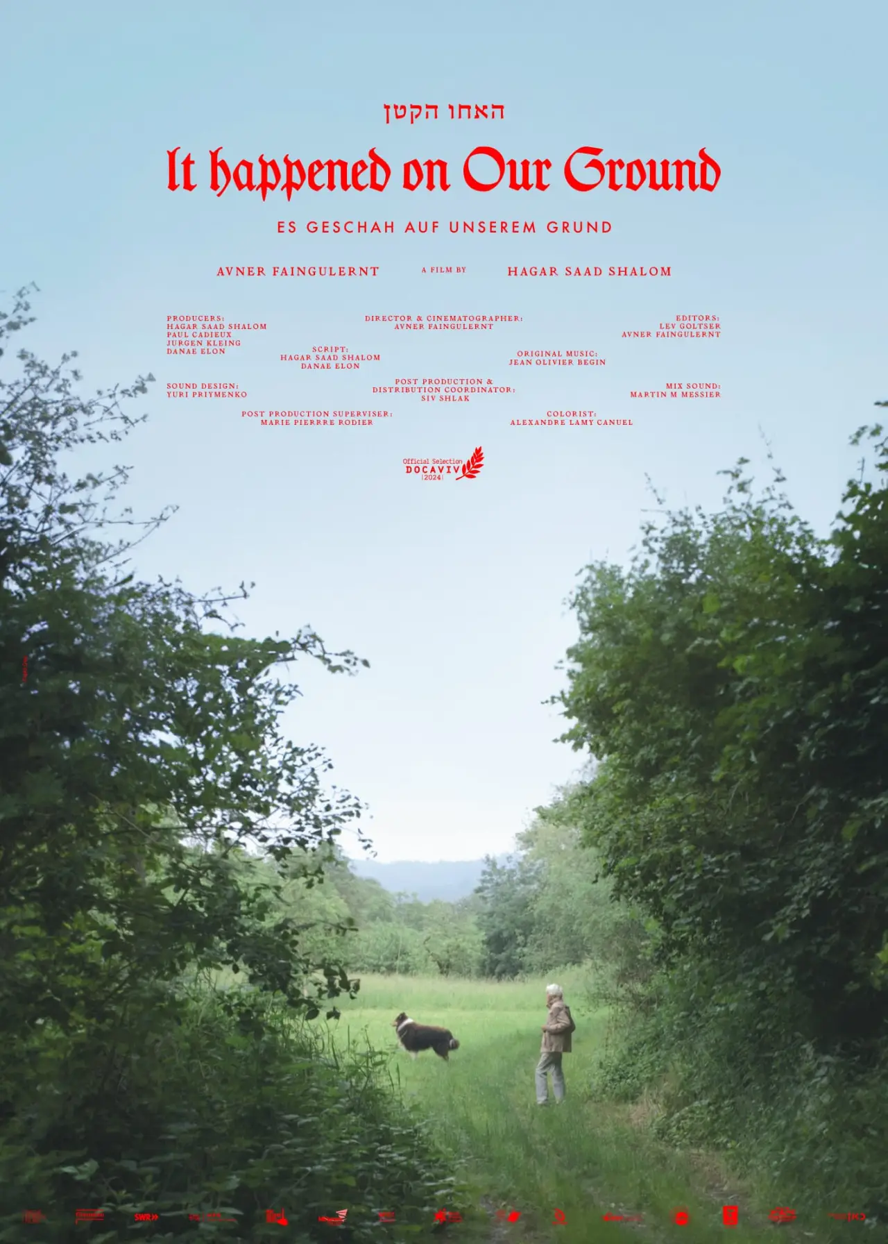 Movie poster "It Happened on Our Ground"