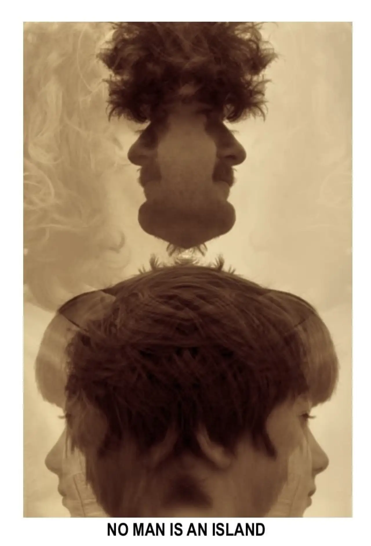 Movie poster "No Man is an Island"