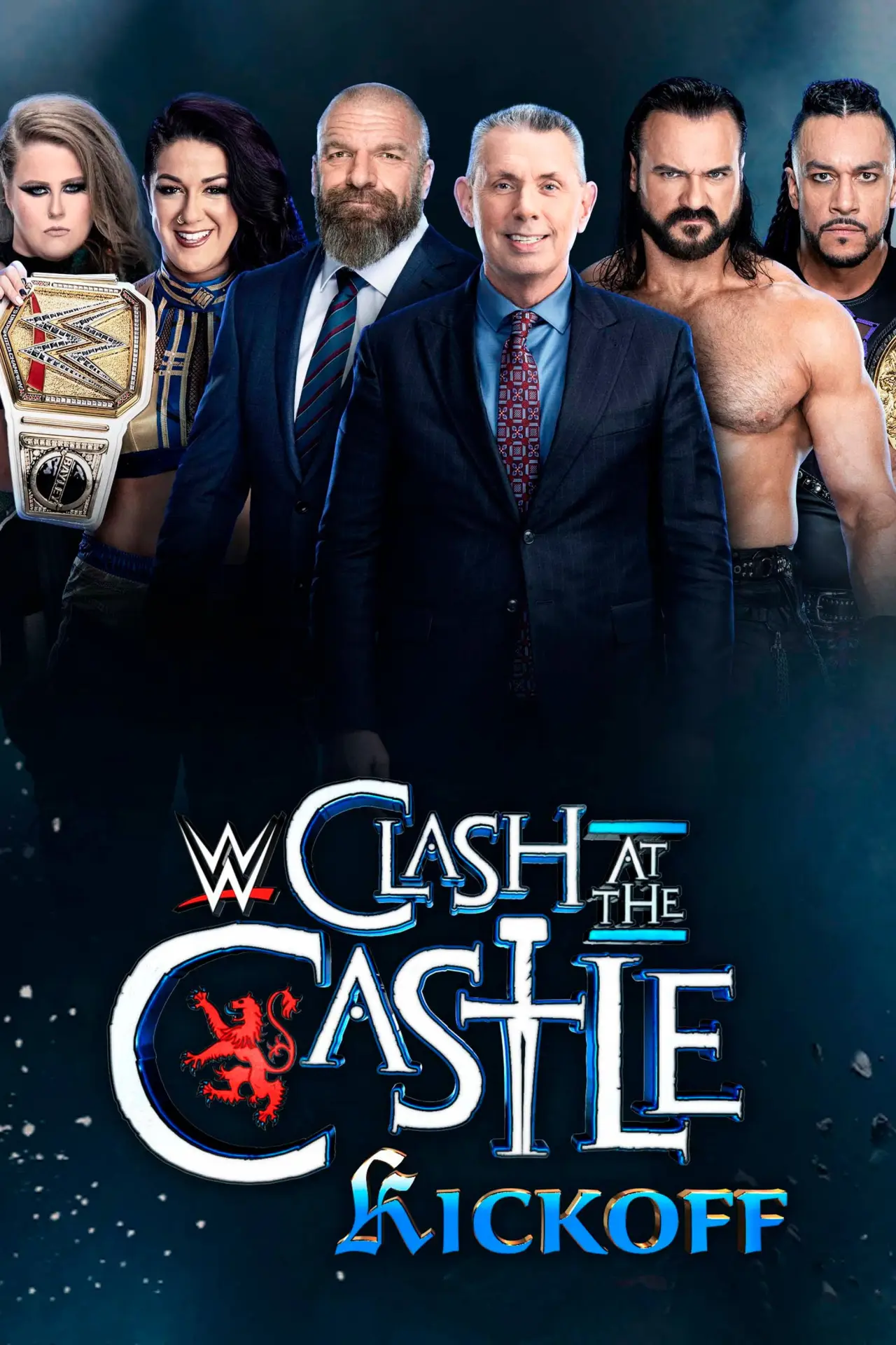 Movie poster "WWE Clash at the Castle: Scotland Kickoff"