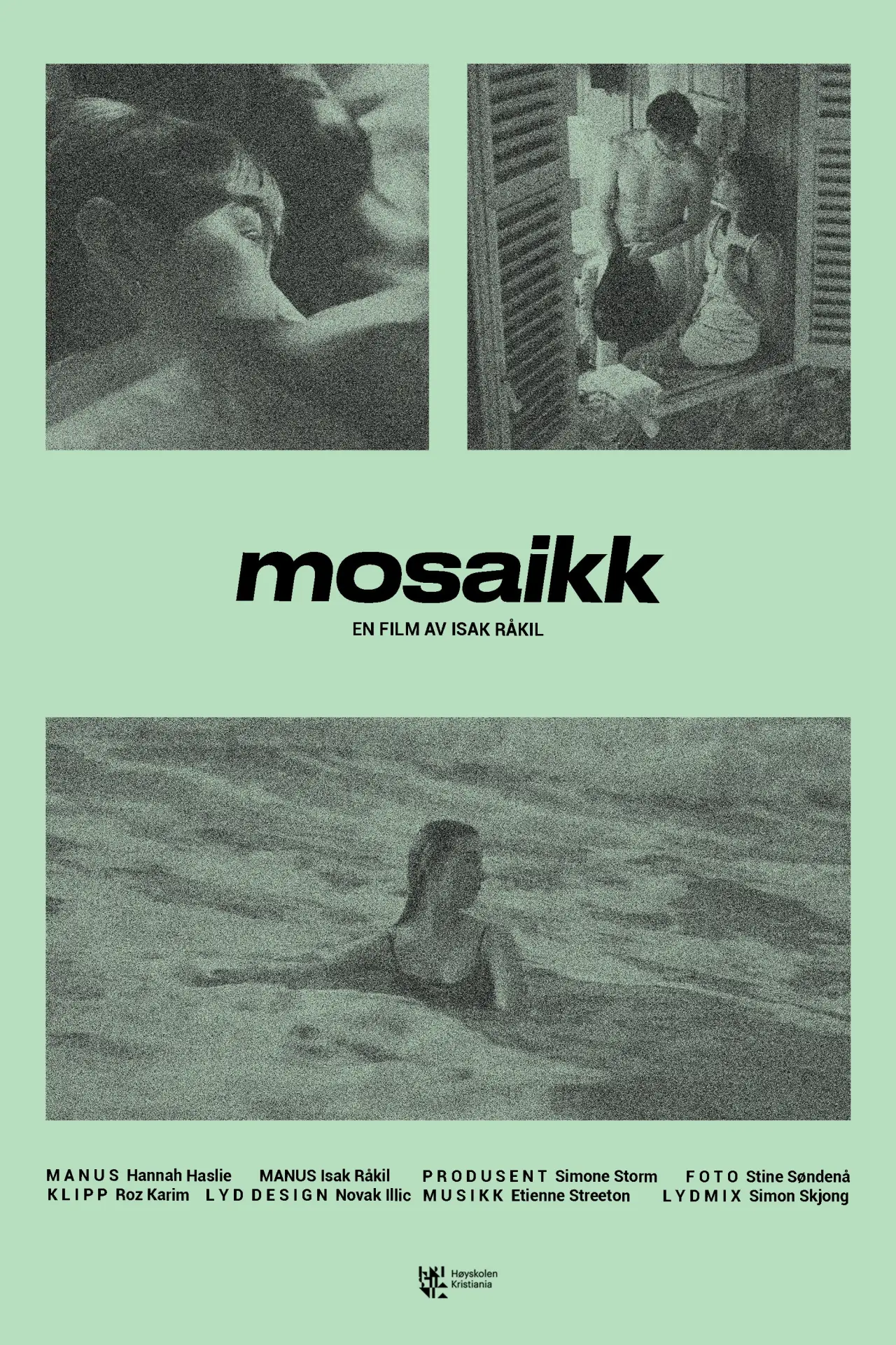 Movie poster "Mosaic"