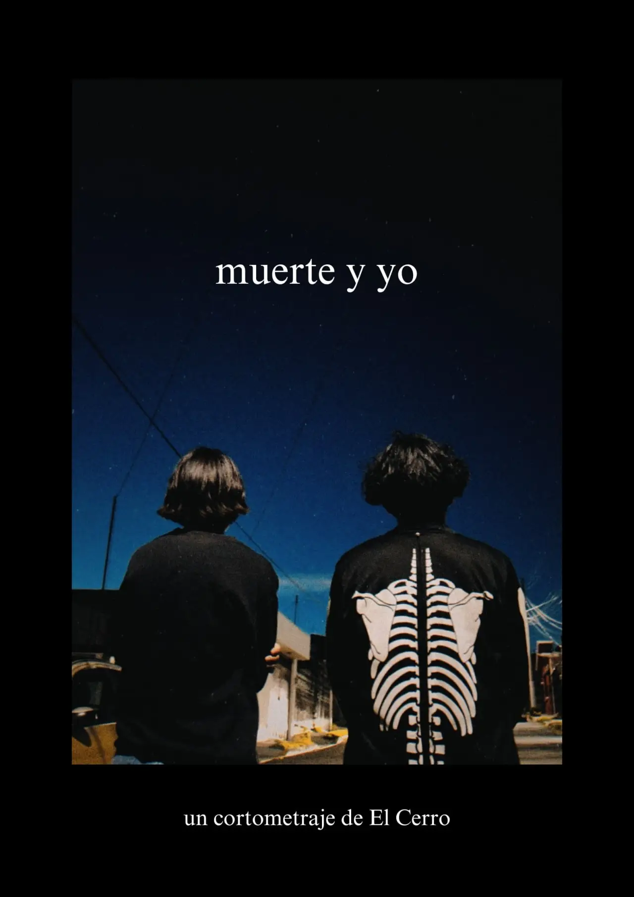 Movie poster "muerte y yo"