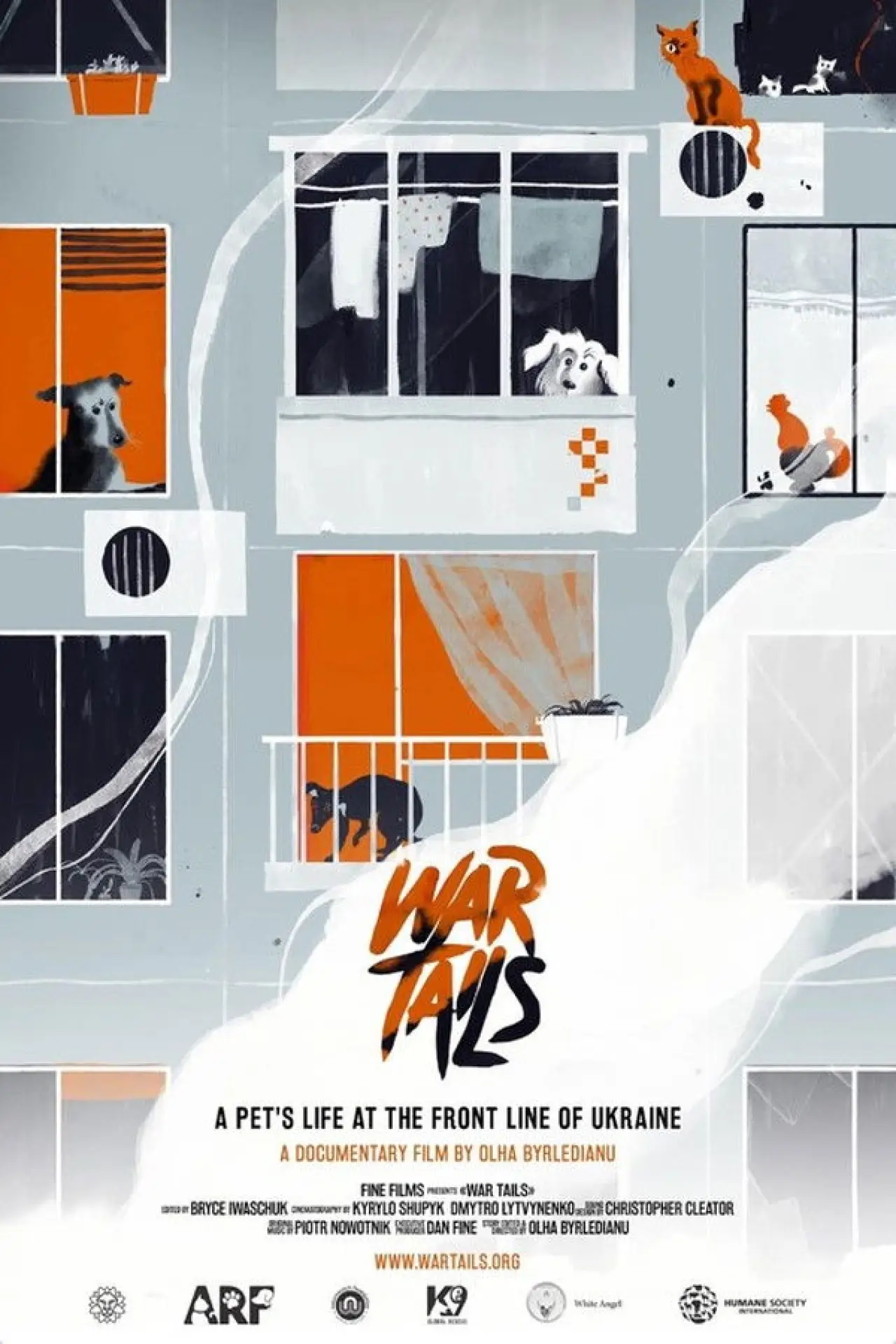 Movie poster "War Tails"