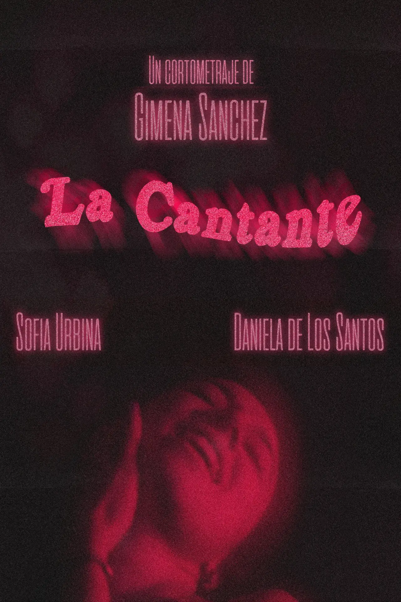 Movie poster "La Cantante"