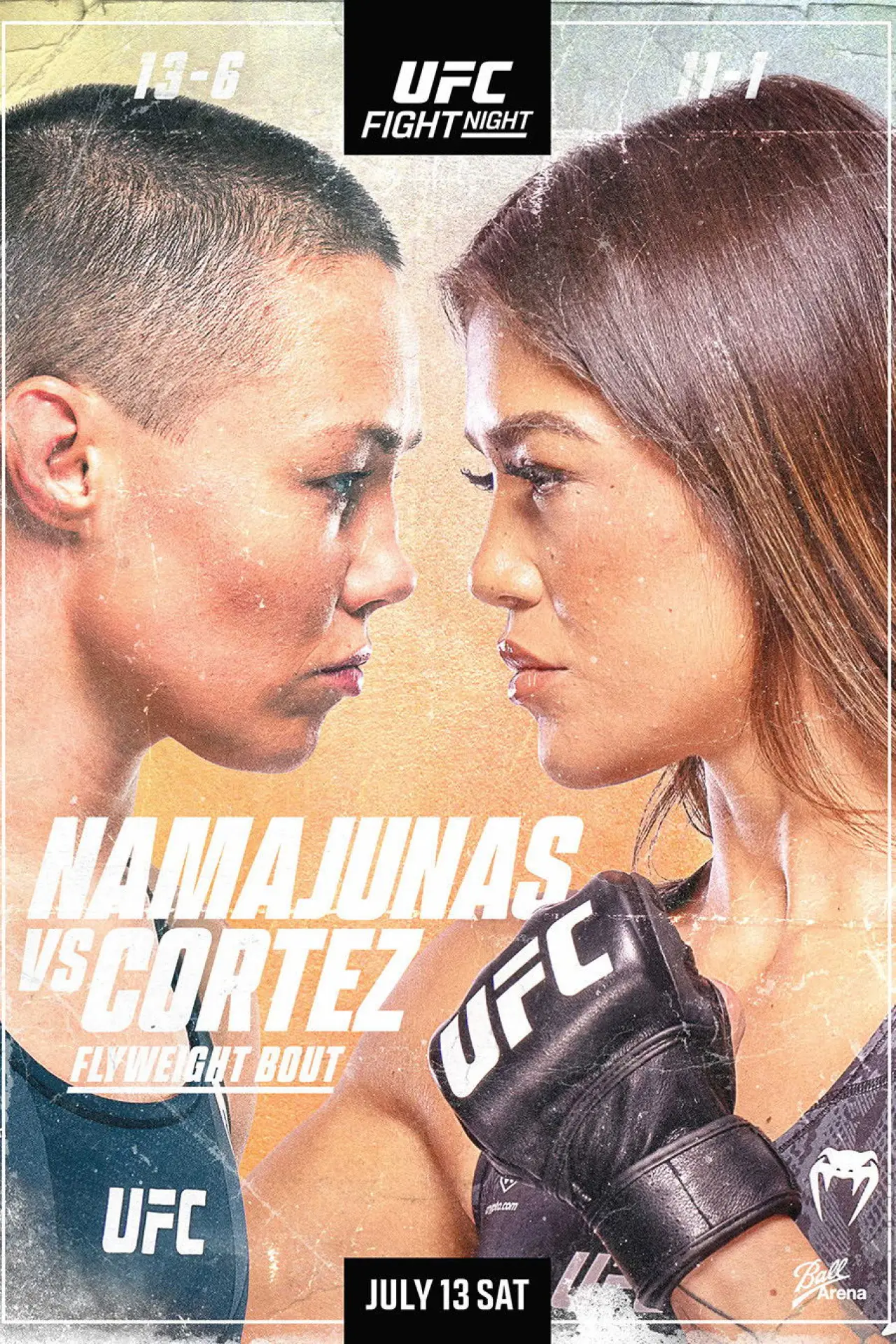Movie poster "UFC on ESPN 59: Namajunas vs. Cortez"