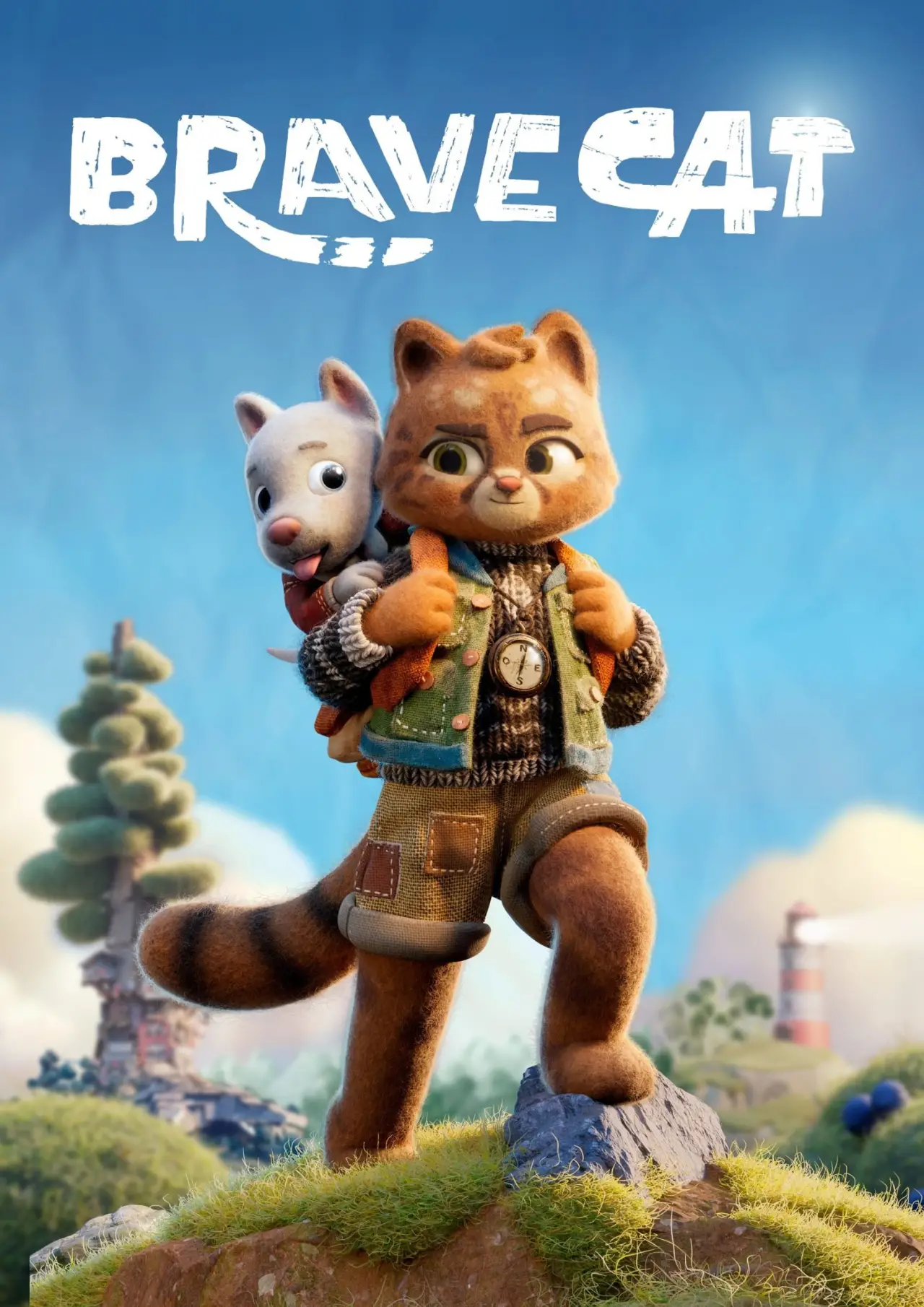 Movie poster "Brave Cat"
