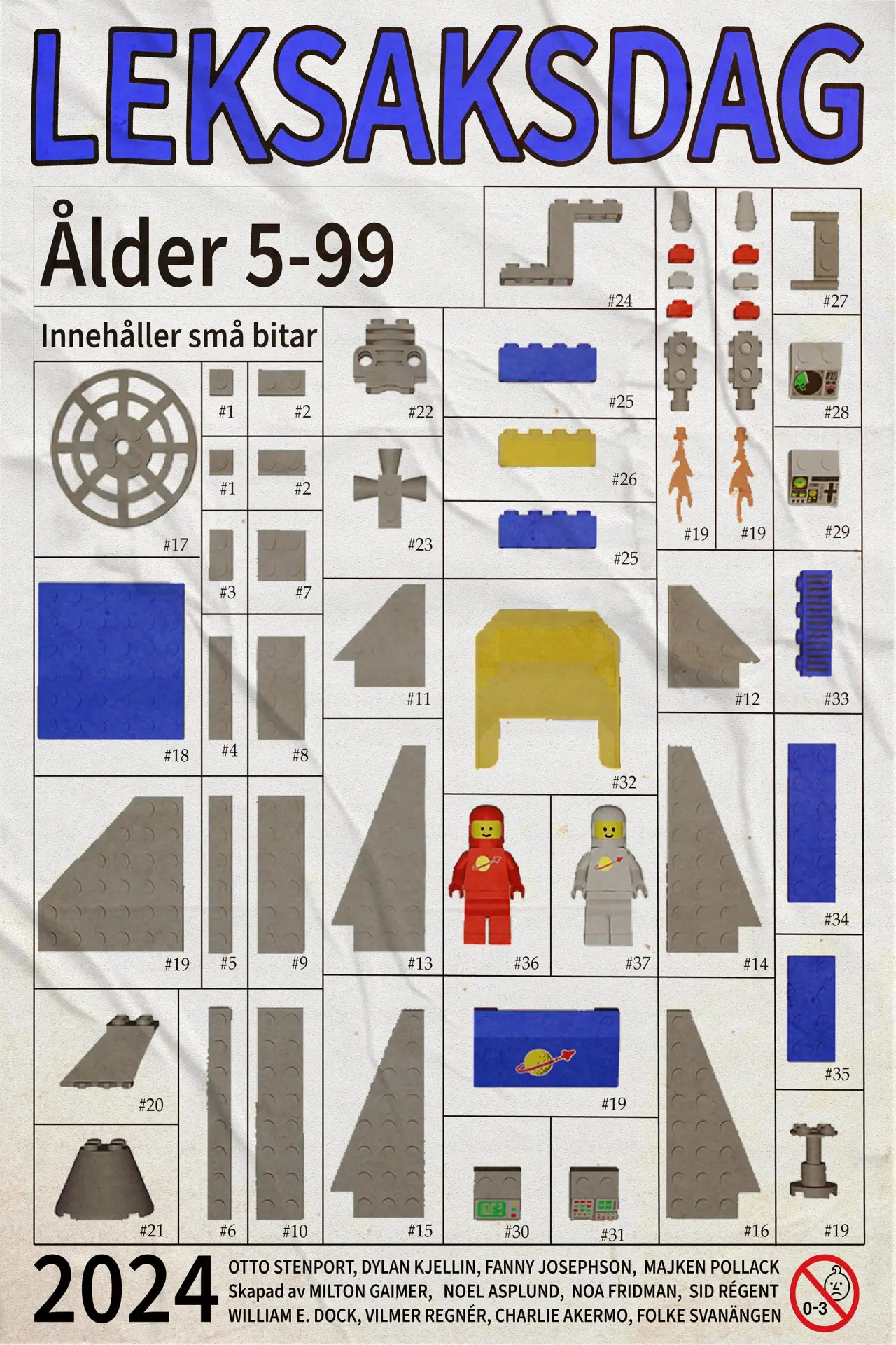Movie poster "Leksaksdag"