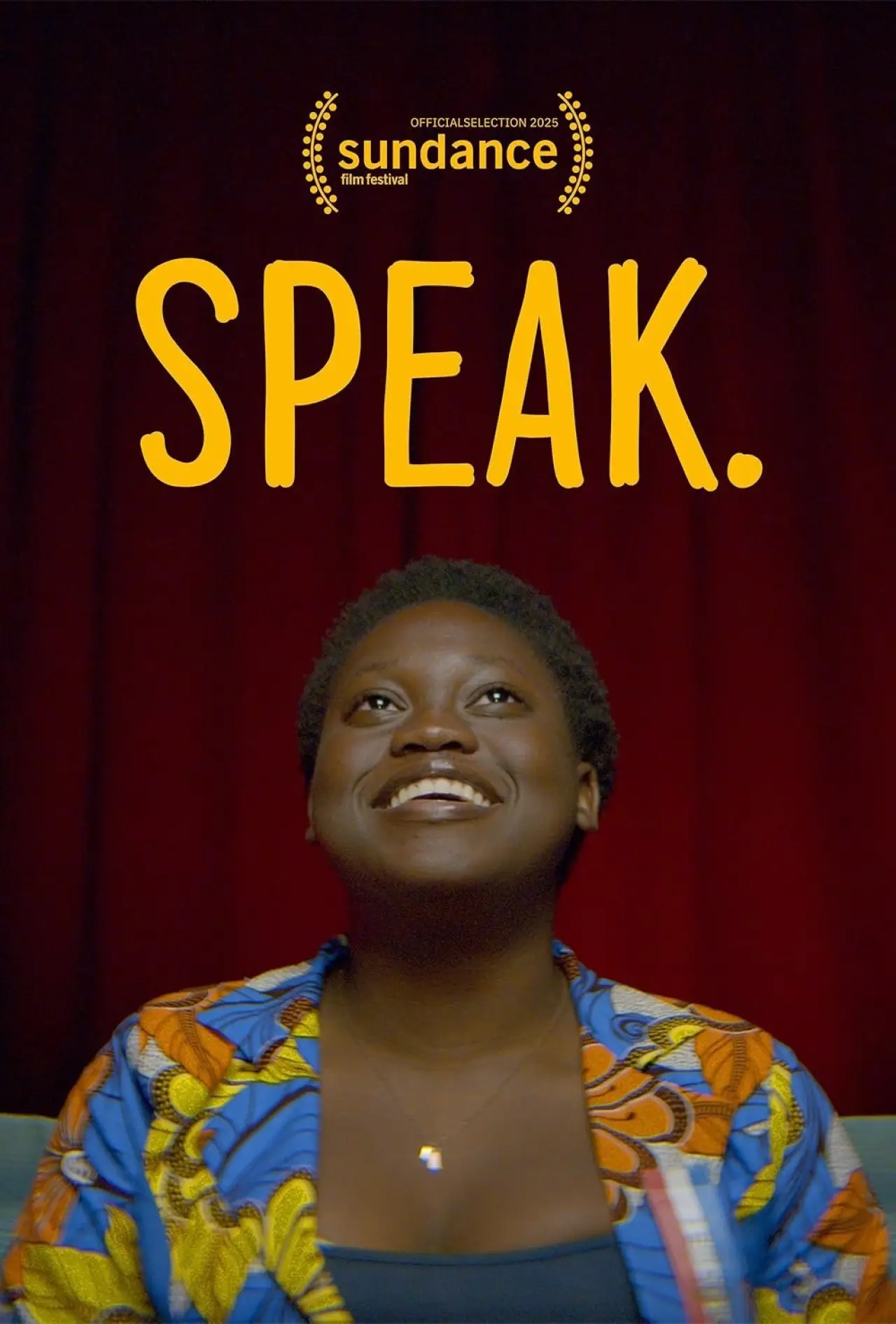 Movie poster "Speak."