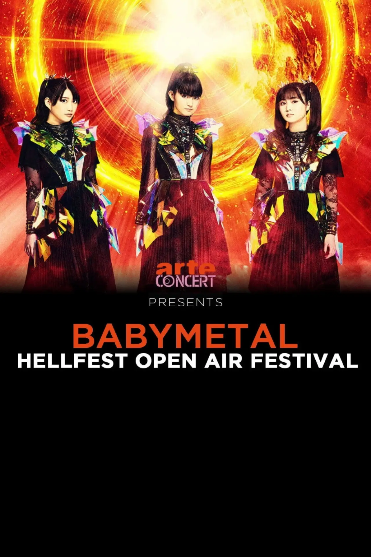 Movie poster "BABYMETAL - Hellfest 2024"