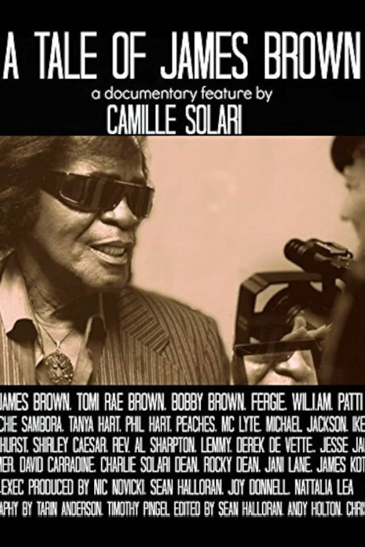 Movie poster "A Tale of James Brown"