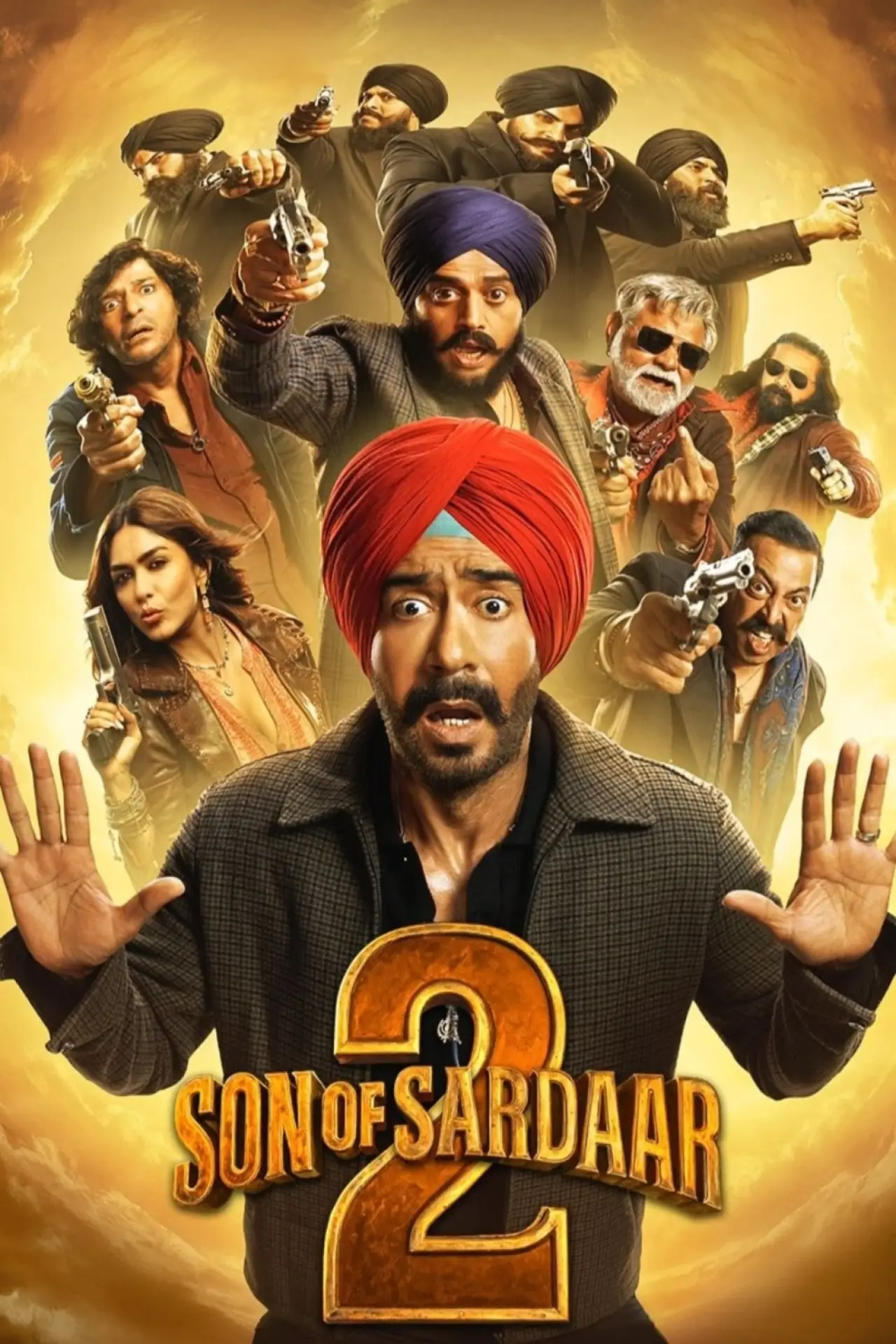 Movie poster "Son of Sardaar 2"
