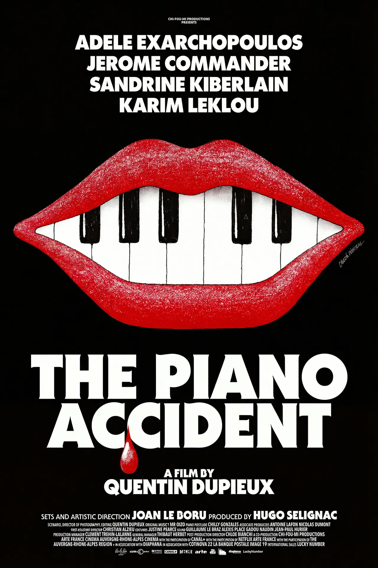 Movie poster "The Piano Accident"