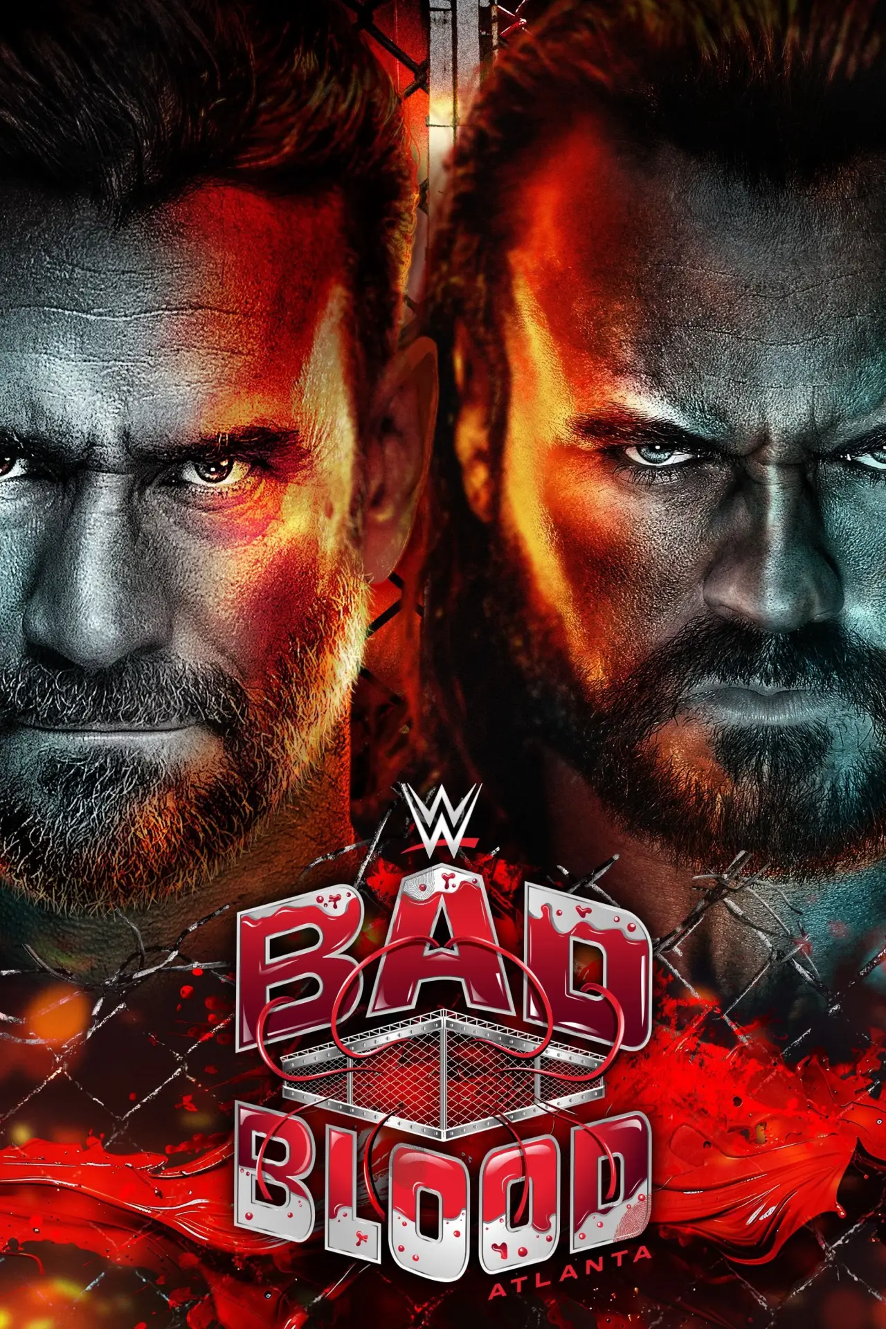 Movie poster "WWE Bad Blood 2024"