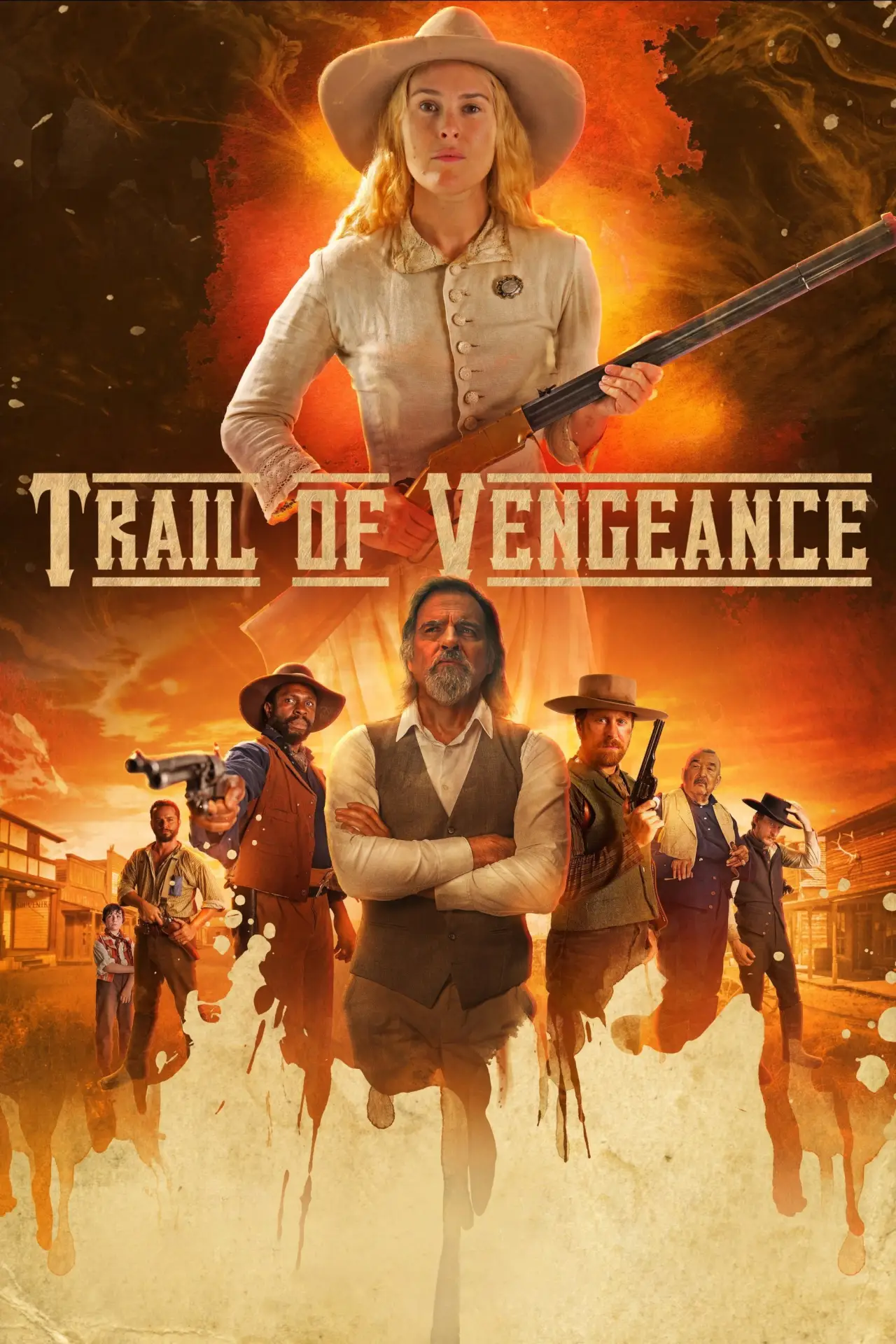 Movie poster "Trail of Vengeance"