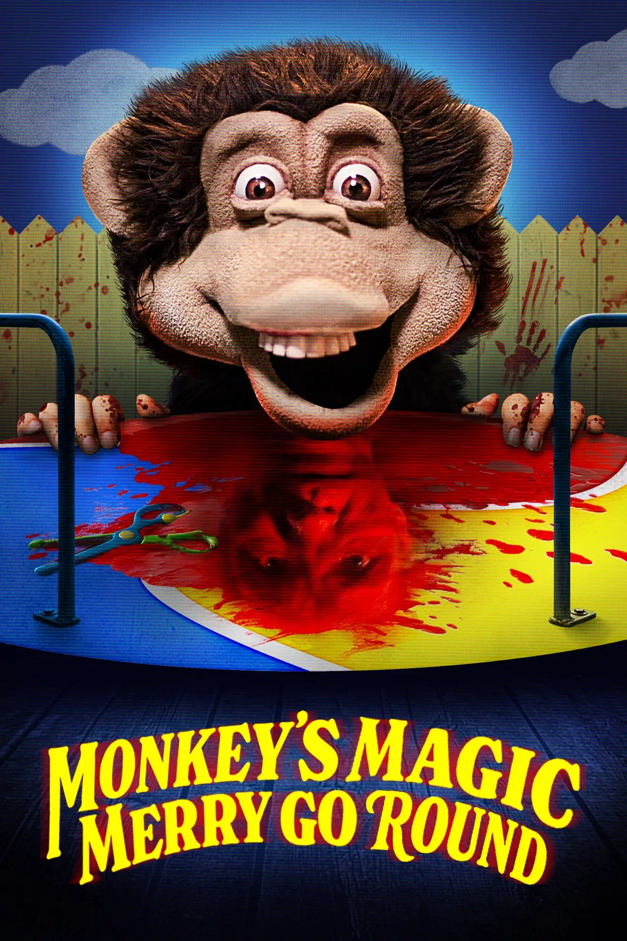 Movie poster "Monkey’s Magic Merry Go Round"
