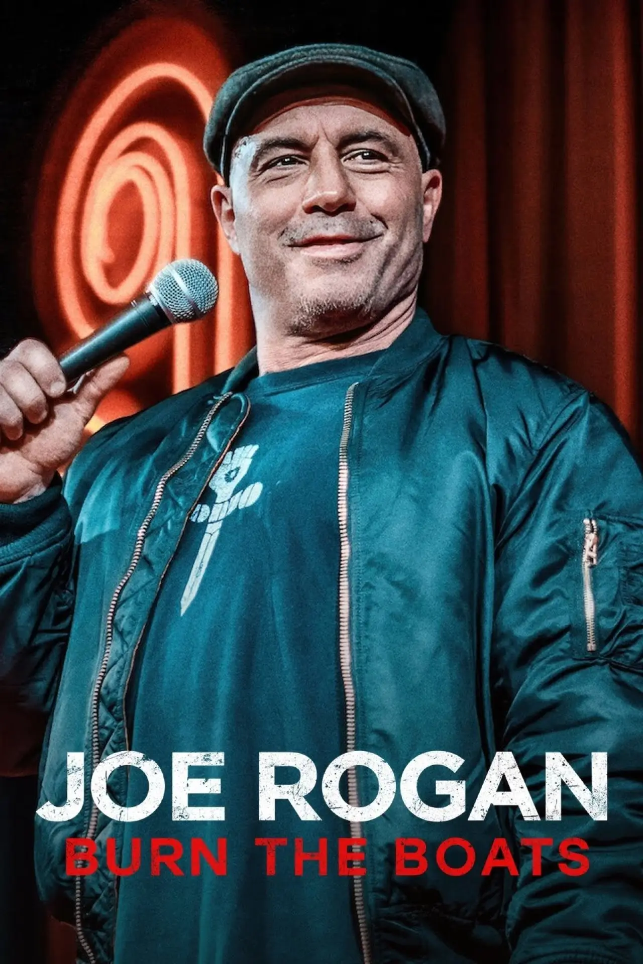 Movie poster "Joe Rogan: Burn the Boats"