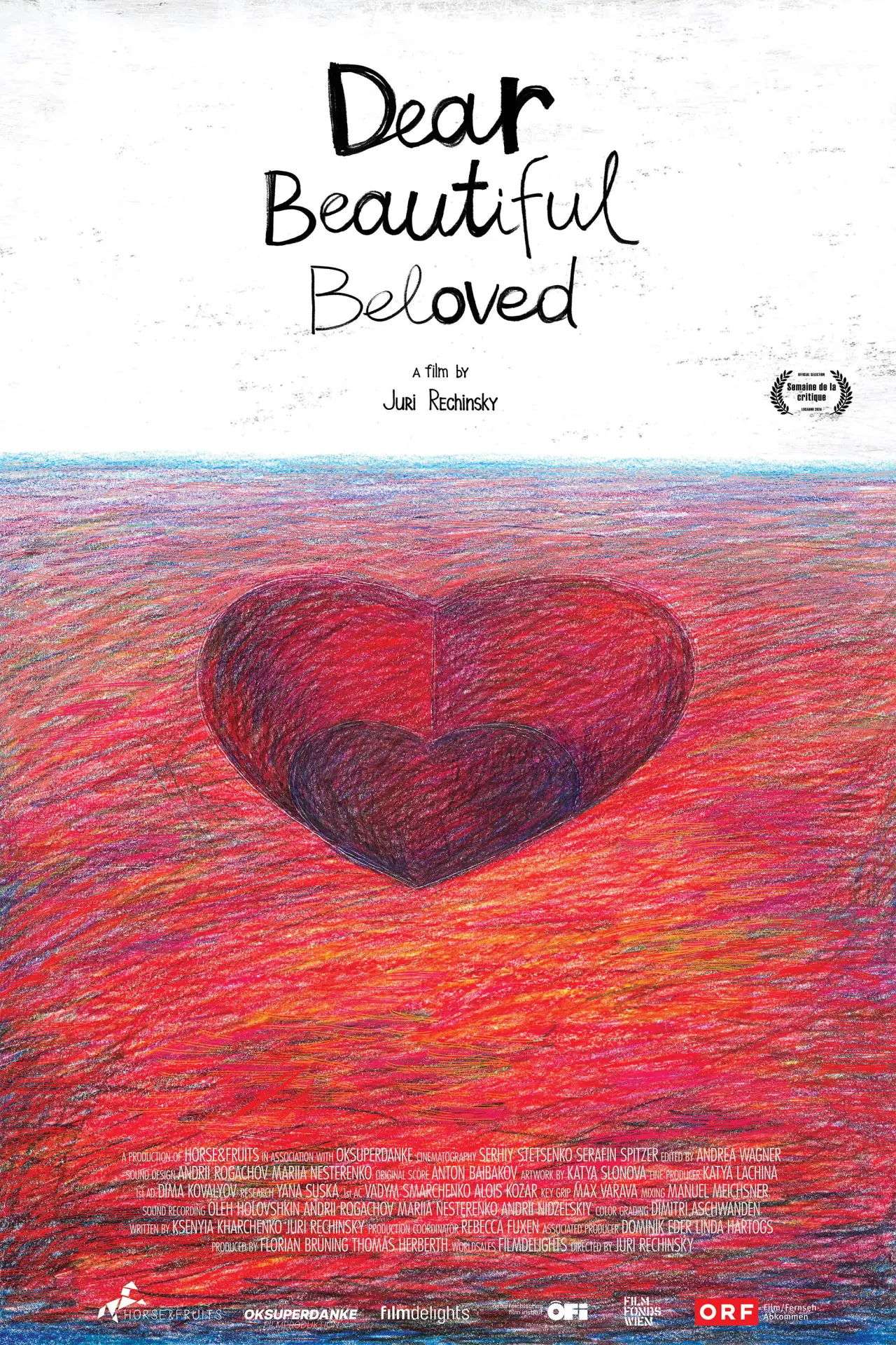 Movie poster "Dear Beautiful Beloved"