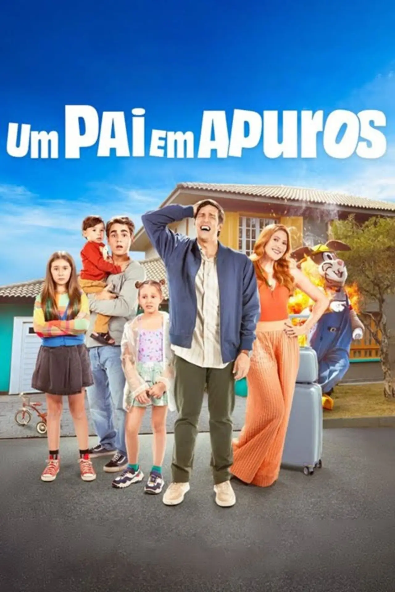 Movie poster "Um Pai em Apuros"
