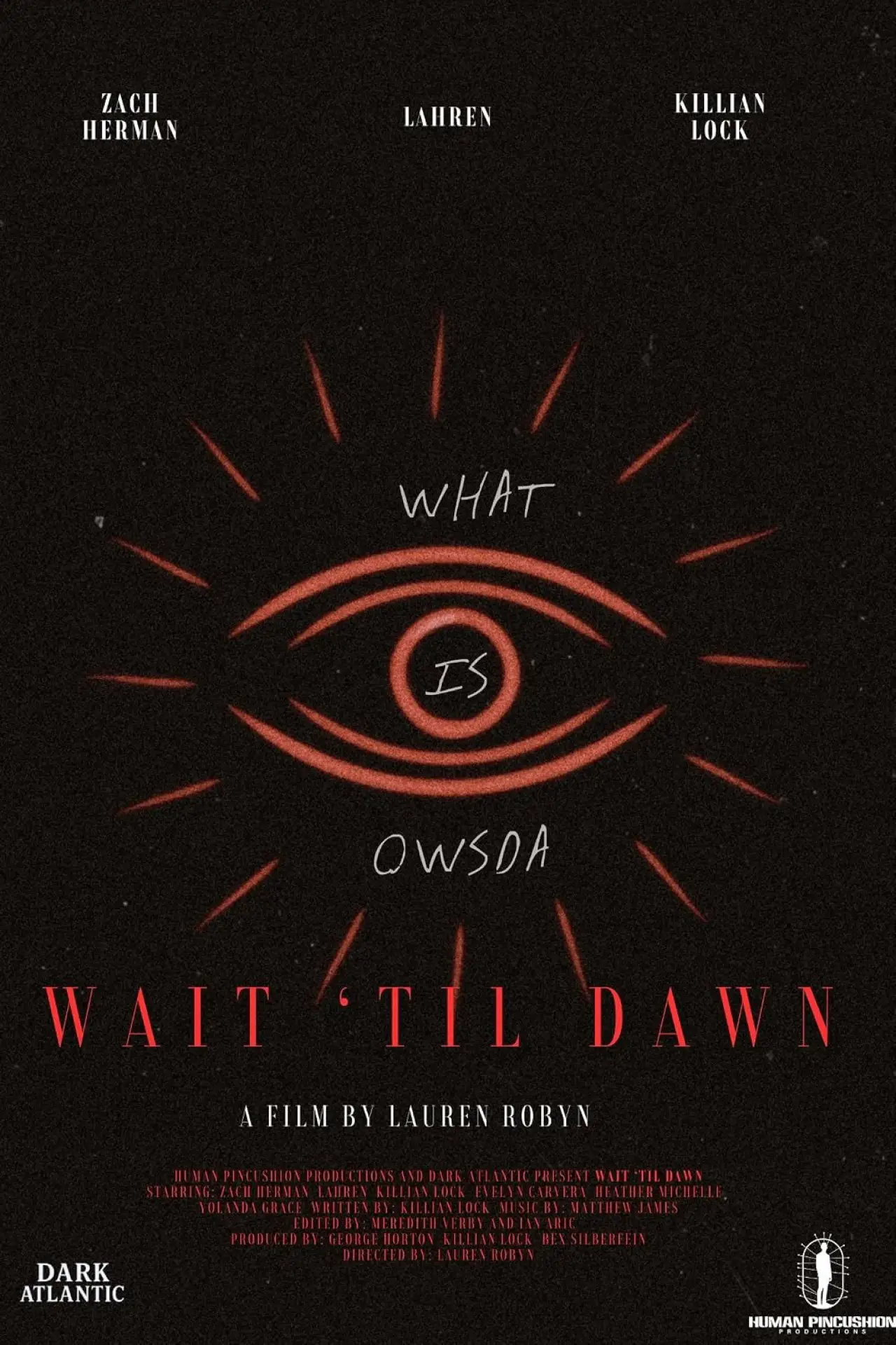 Movie poster "Wait Til Dawn"