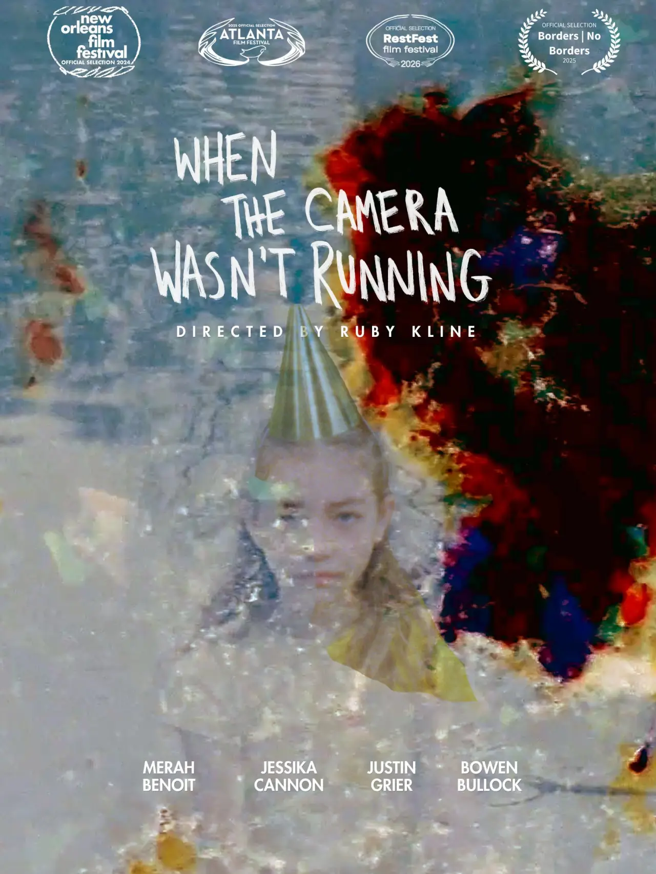 Movie poster "When the Camera Wasn