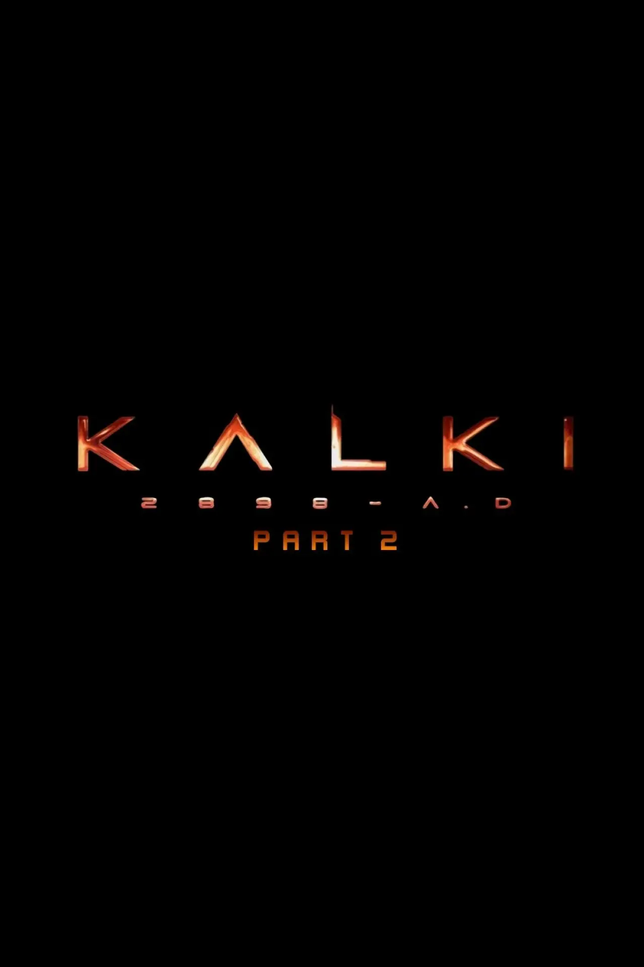 Movie poster "Kalki 2898-AD: Part 2"