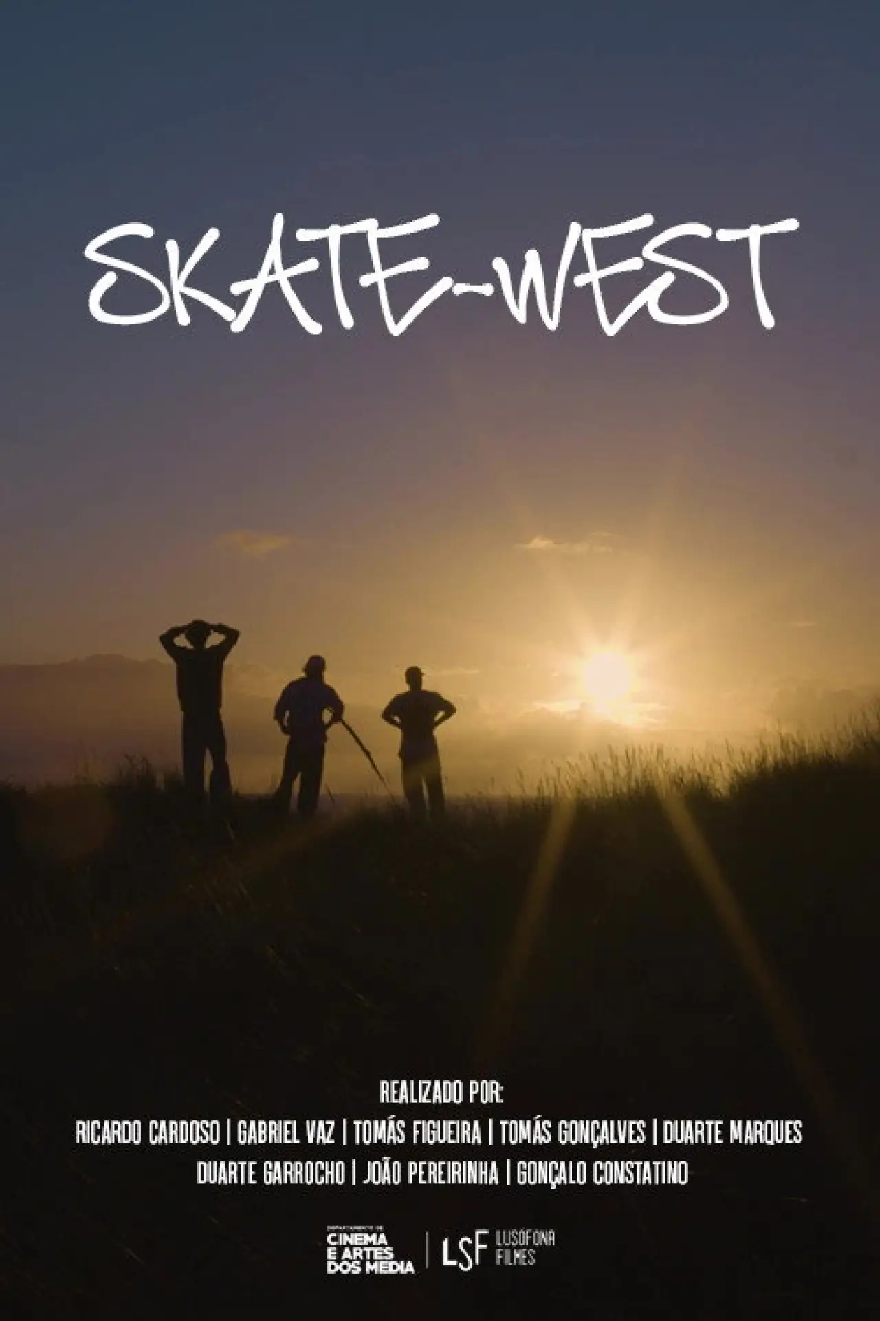 Movie poster "Skate-West"