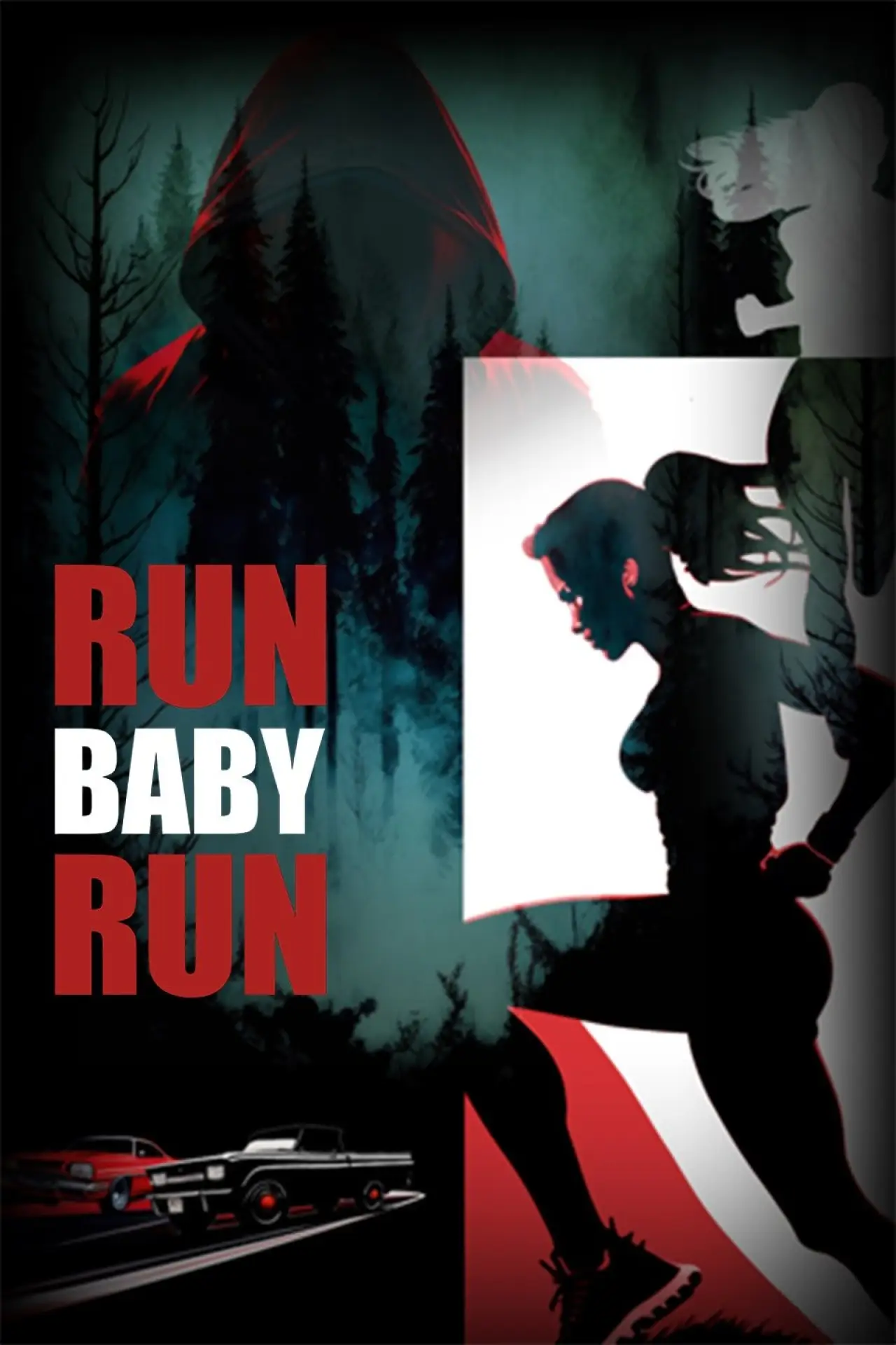 Movie poster "Run Baby Run"