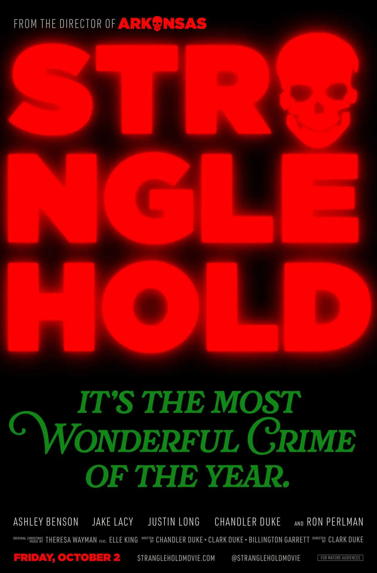 Movie poster "Stranglehold"